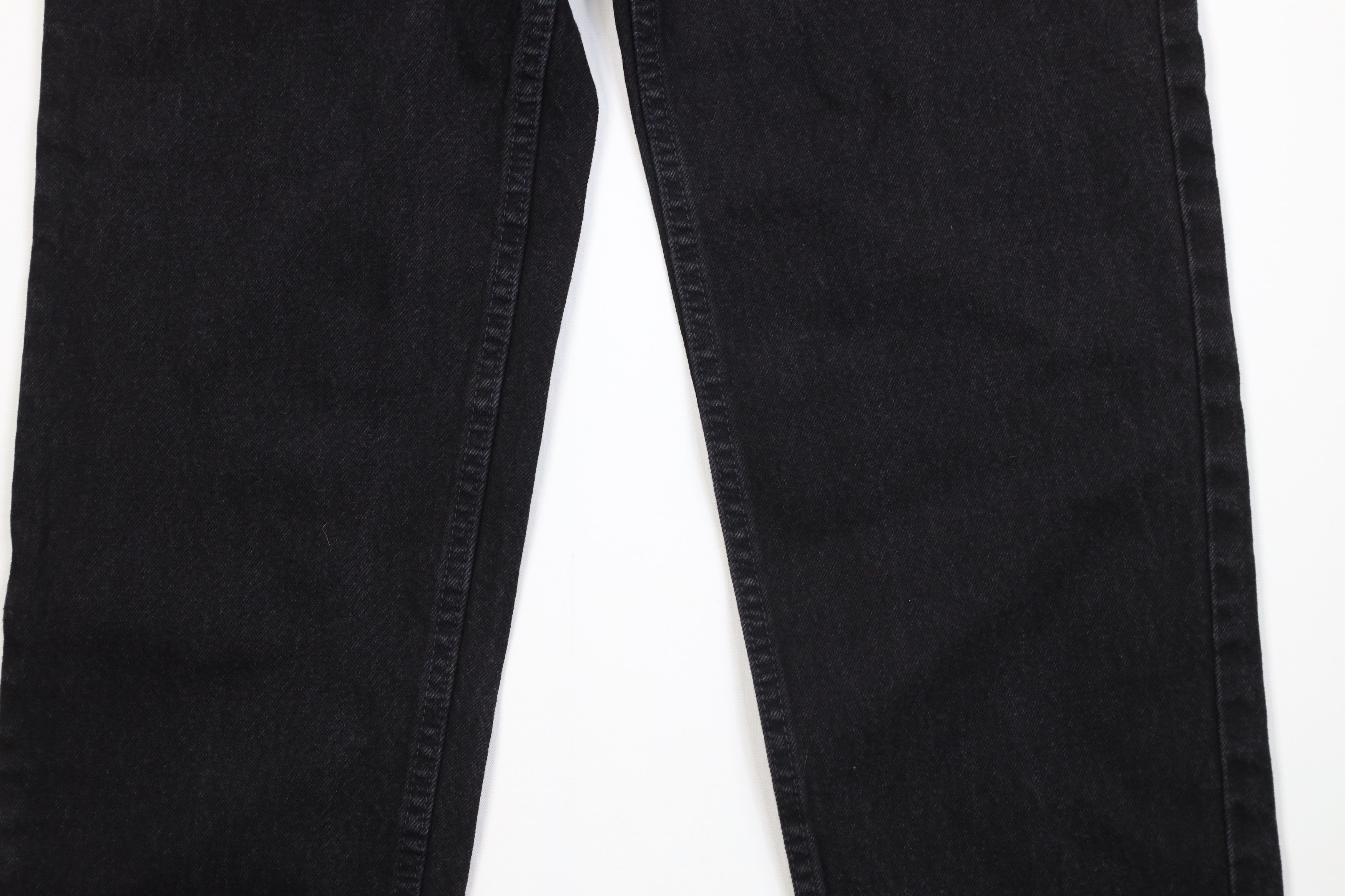 Levi's Vintage 90s Levis Relaxed Tapered Leg Denim Jeans Black USA Size US 32 / EU 48 - 3 Thumbnail