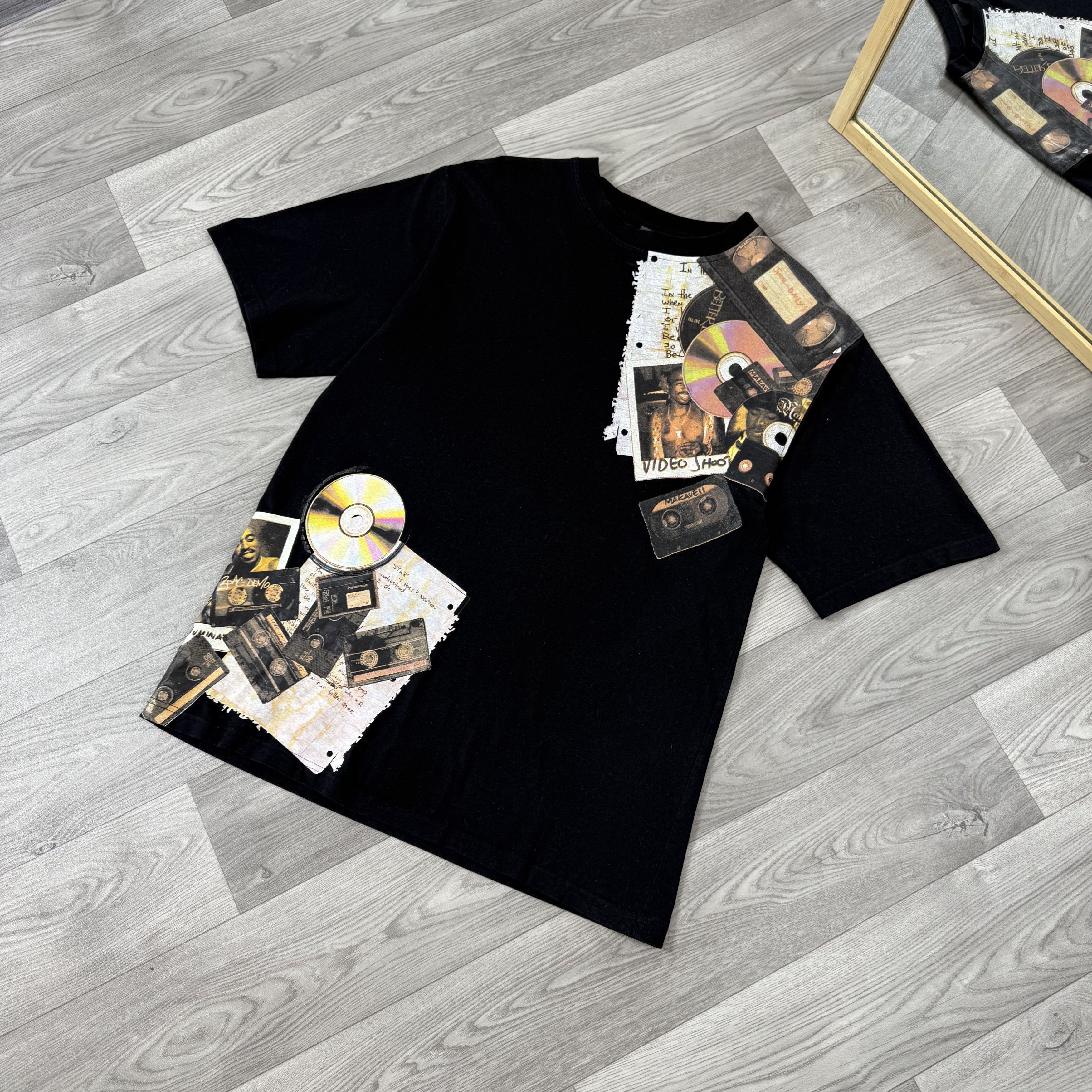 Makaveli Vintage Makaveli 2Pac Tupac Graphic Black Oversize Tee Shirt Size US L / EU 52-54 / 3 - 3 Thumbnail