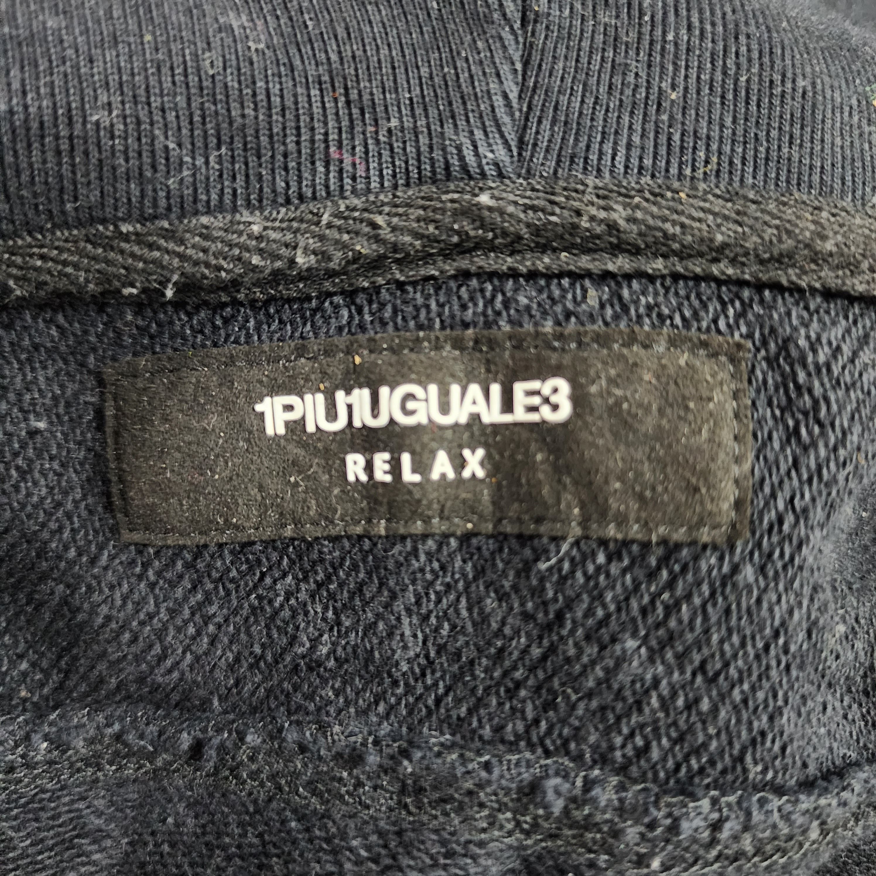 Japanese Brand 1PIU1UGUALE3 Designer Full Big Zipper Sweater Size L / US 10 / IT 46 - 6 Thumbnail