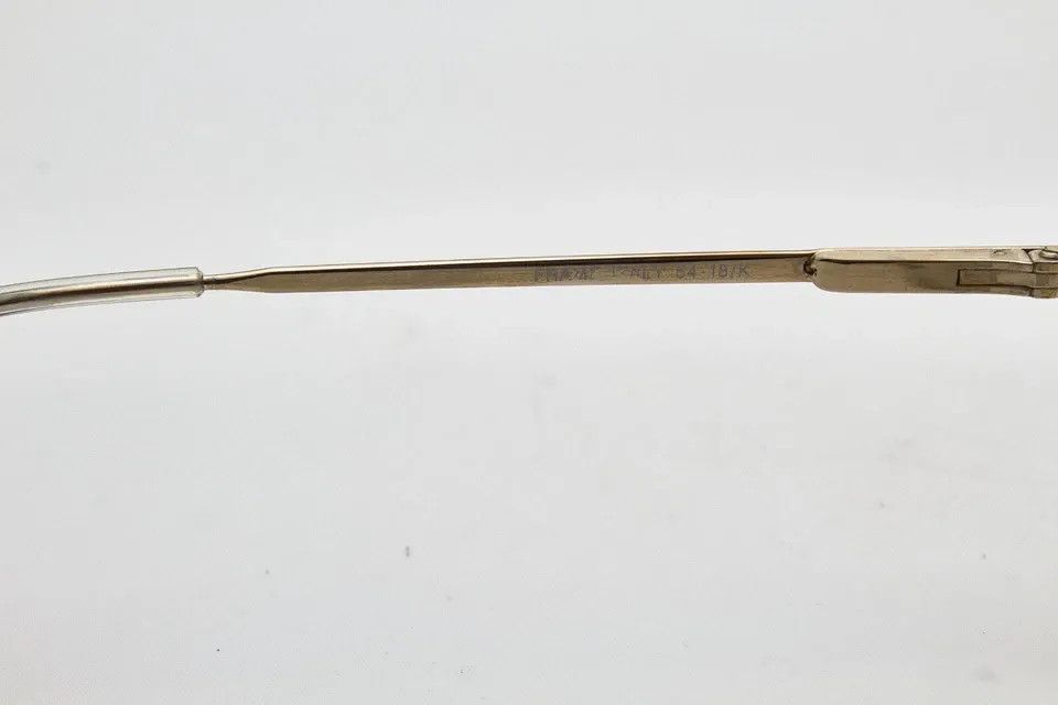 Other FILOS quiet luxury 80s oversized gold thin metal specs Size ONE SIZE - 7 Thumbnail