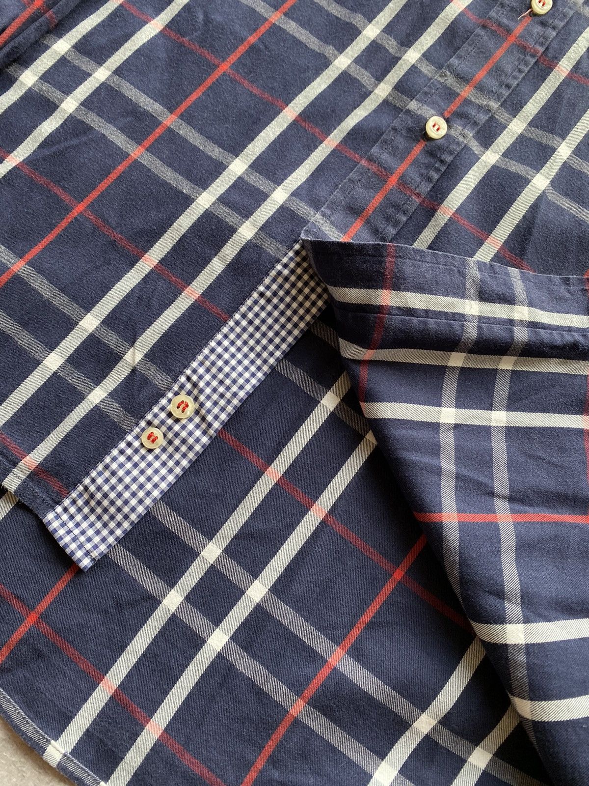 Paul & Shark Paul & Shark Yachting Royal Flannel Boston Shirt Button Up Size US L / EU 52-54 / 3 - 9 Thumbnail