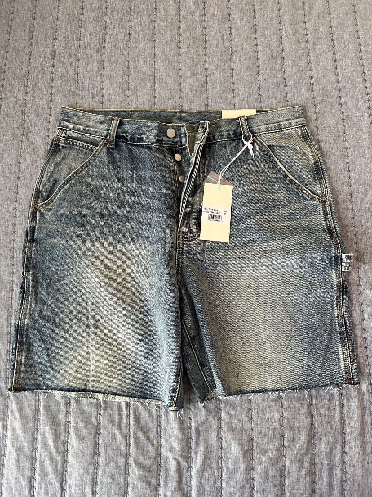 MNML MNML Denim Shorts Size US 33 - 1 Thumbnail
