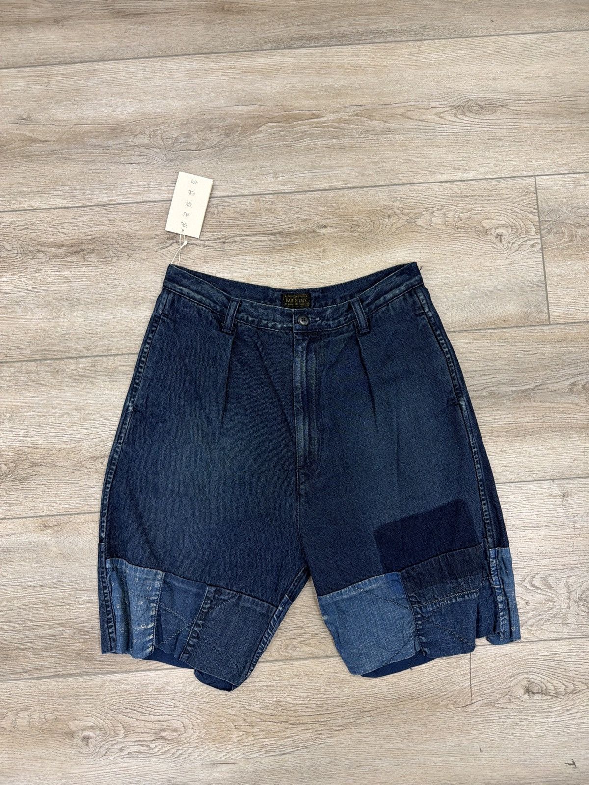 Kapital Kapital IDG denim shorts extra large blue Size US 36 / EU 52 - 1 Thumbnail