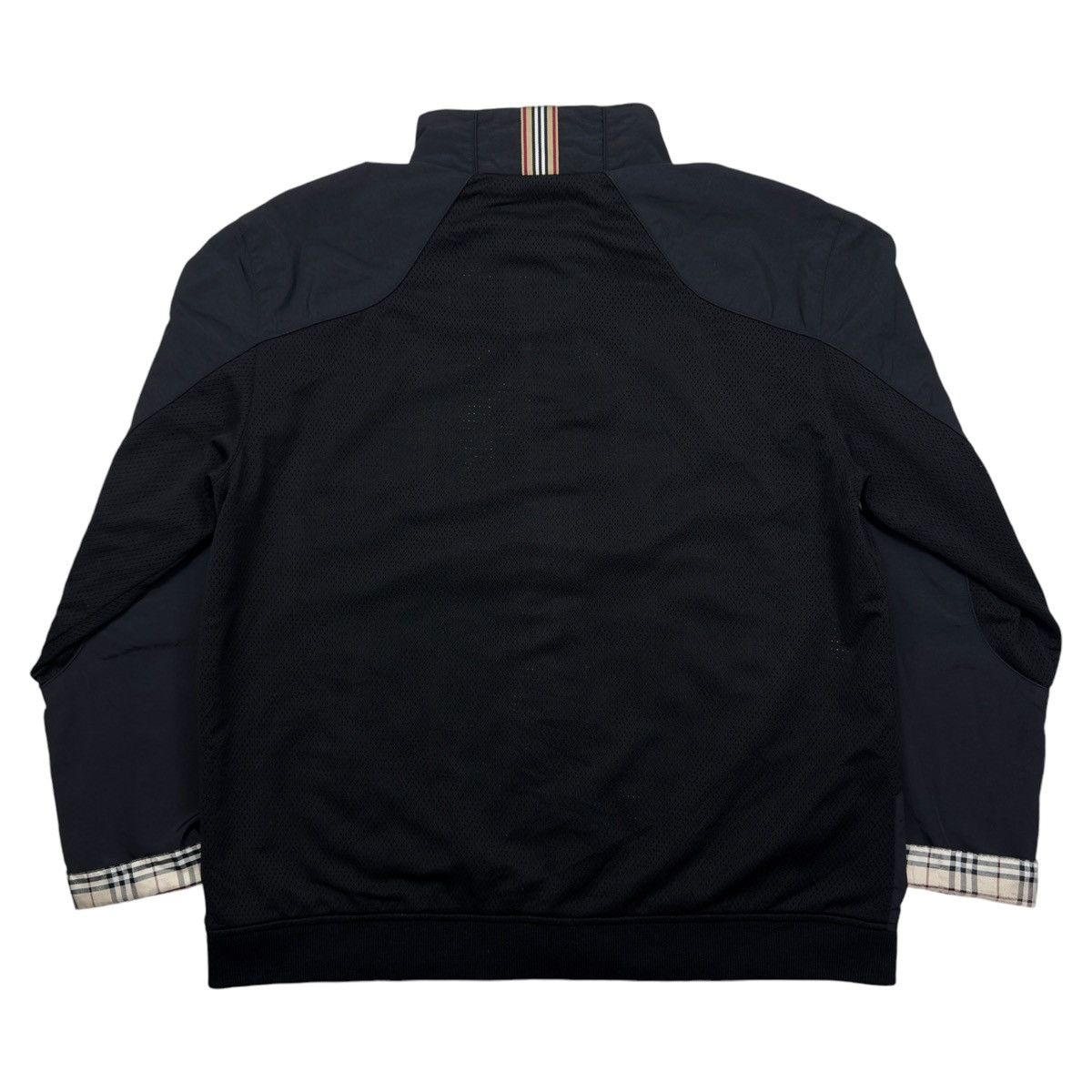 Burberry Nova Check Burberry Black Label Mesh Jacket Size L Black Size US L / EU 52-54 / 3 - 11 Thumbnail