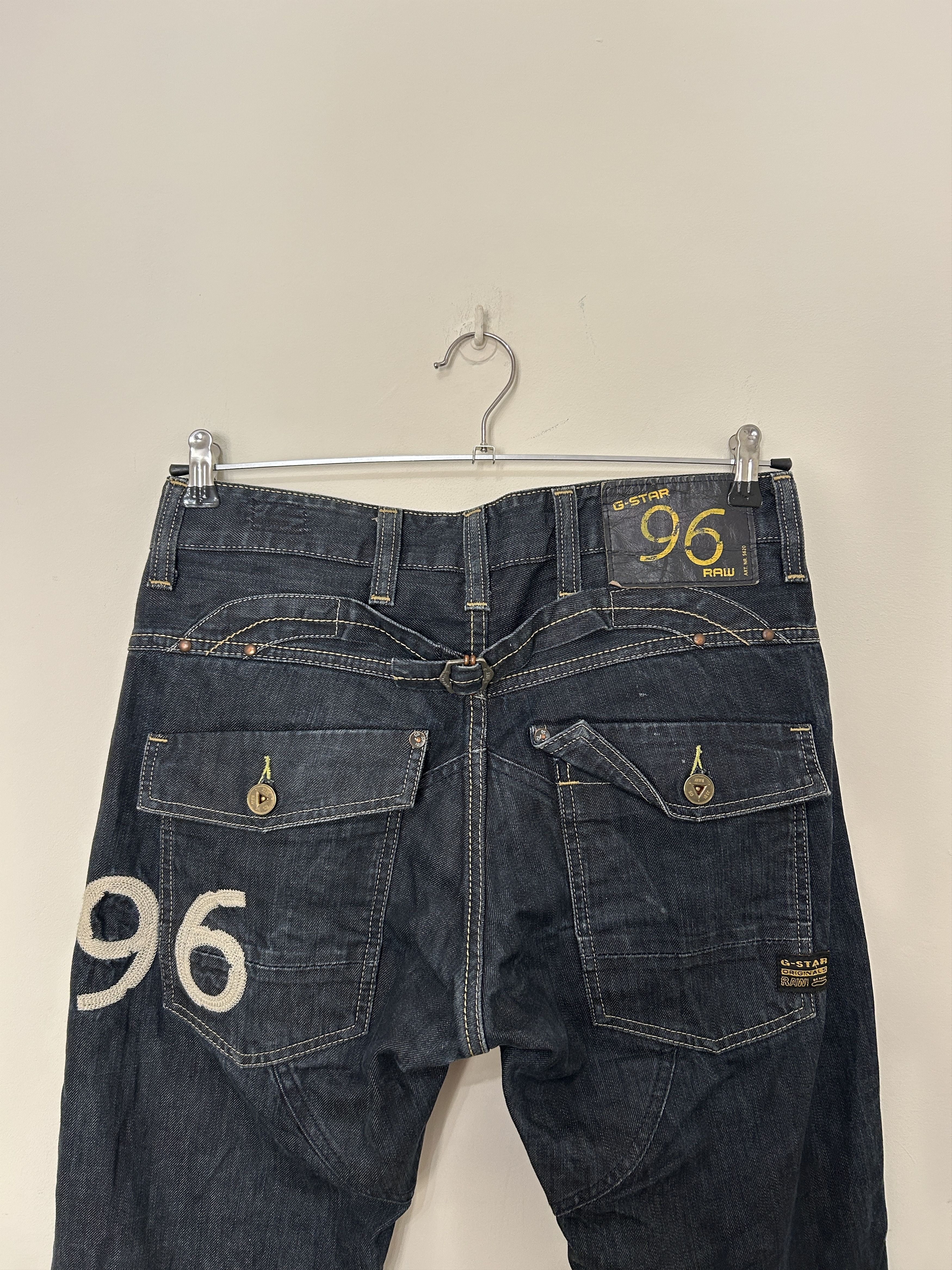 G-Star G-Star Raw 96 Logo Jeans pants size 31 Size US 31 - 6 Thumbnail