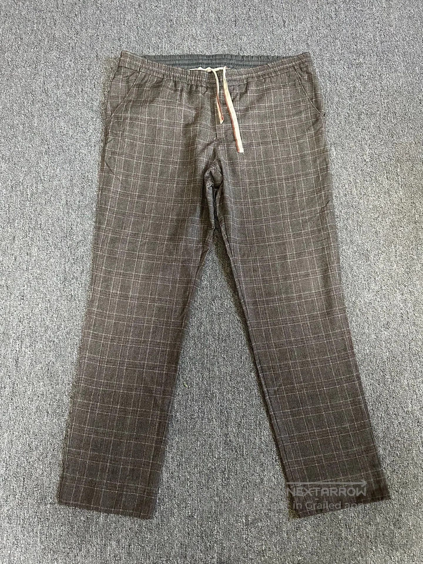 Loro Piana Loro Piana Wool Casual Trousers with Checks. Size US 34 / EU 50 - 1 Thumbnail