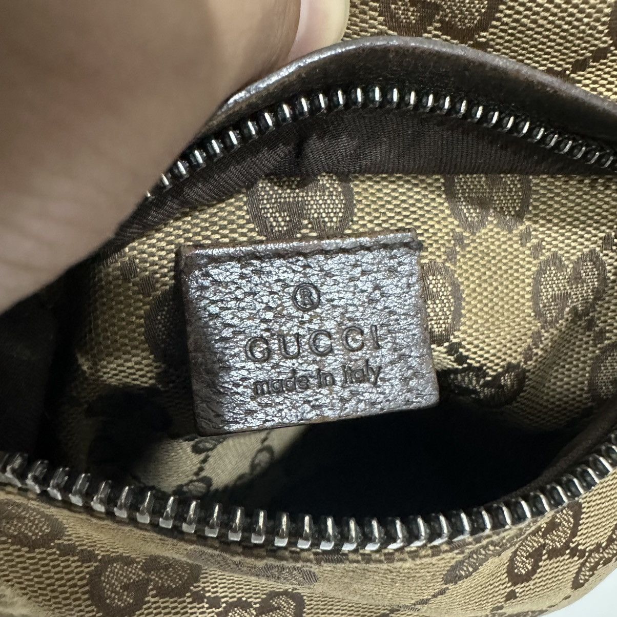 Gucci GUCCI GG CANVAS DOUBLE POCKET WAIST BUMBAG FANNY PACK 28 Size ONE SIZE - 14 Thumbnail