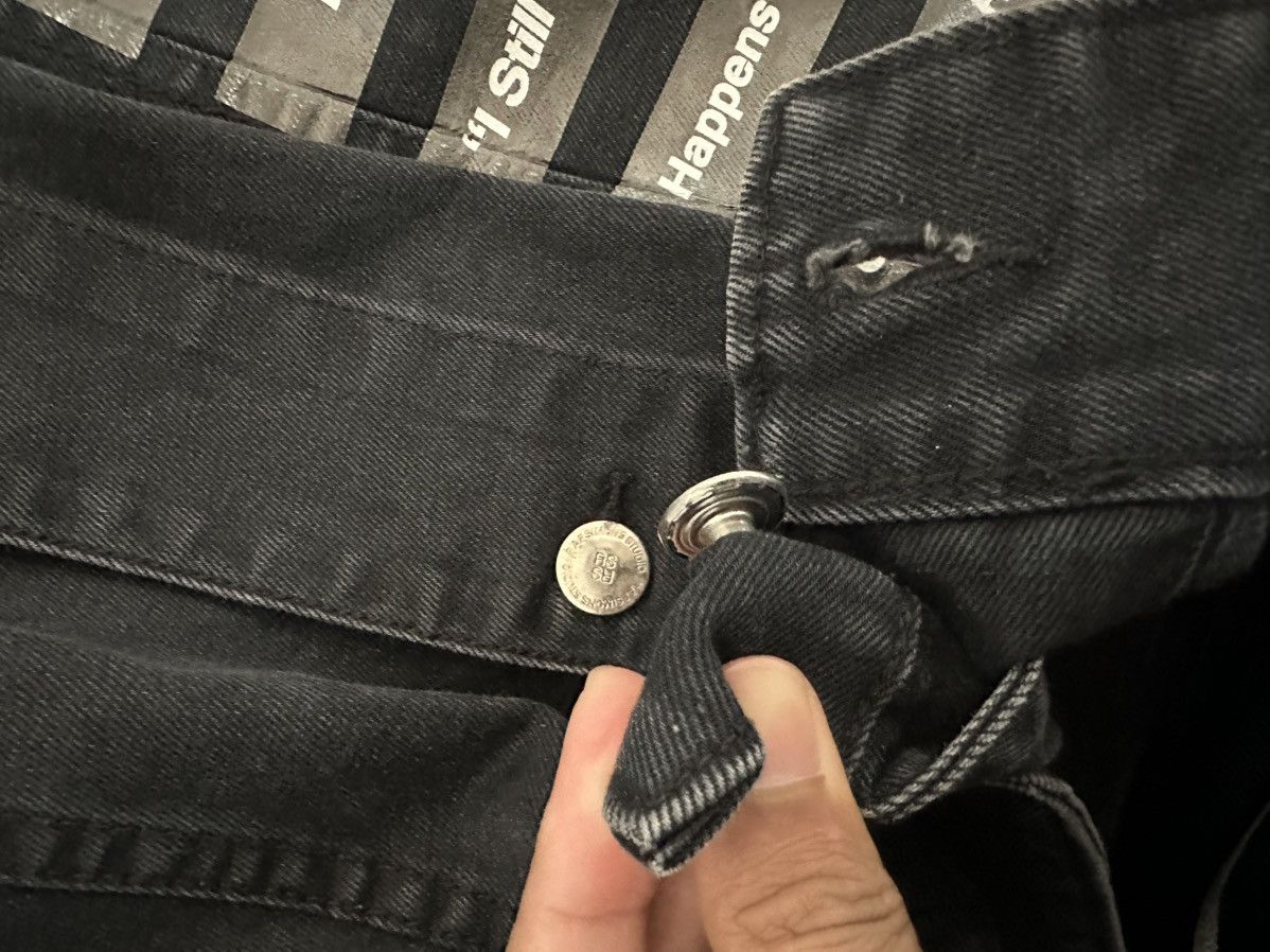 Raf Simons Raf Simons x Peter Saville SS18 Oversize Denim Jacket Black Size US S / EU 44-46 / 1 - 14 Thumbnail
