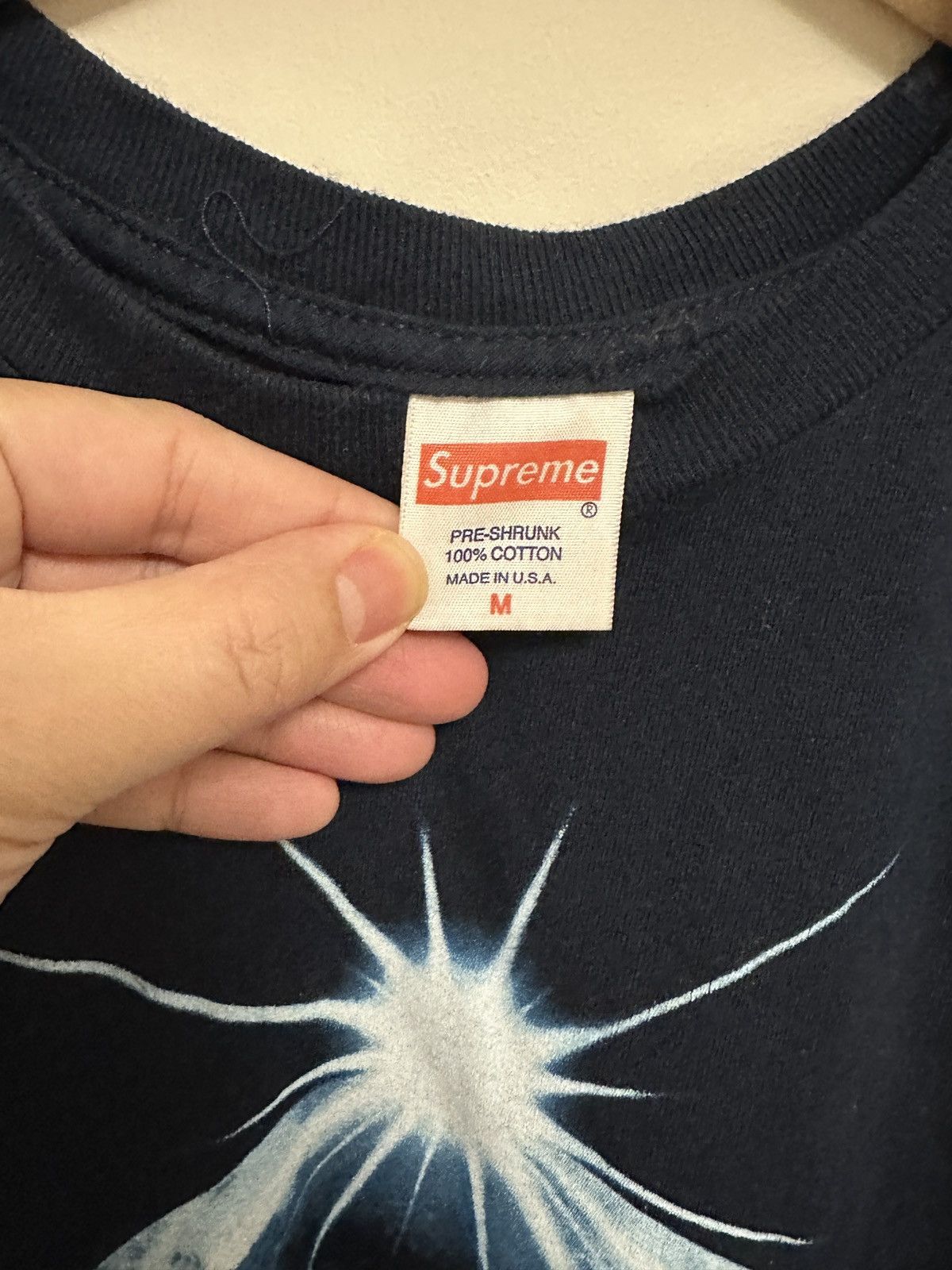 Supreme Navy Supreme Sunrise Tee 2012 Size US M / EU 48-50 / 2 - 2 Thumbnail