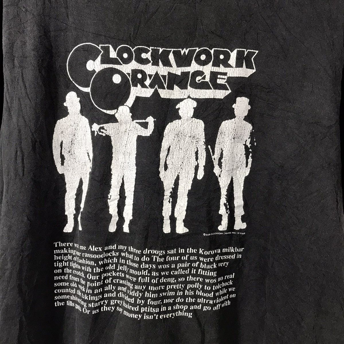 Other Vintage Y2K A Clockwork Orange Kubrick Movie Promo Tee Faded Size US L / EU 52-54 / 3 - 4 Thumbnail