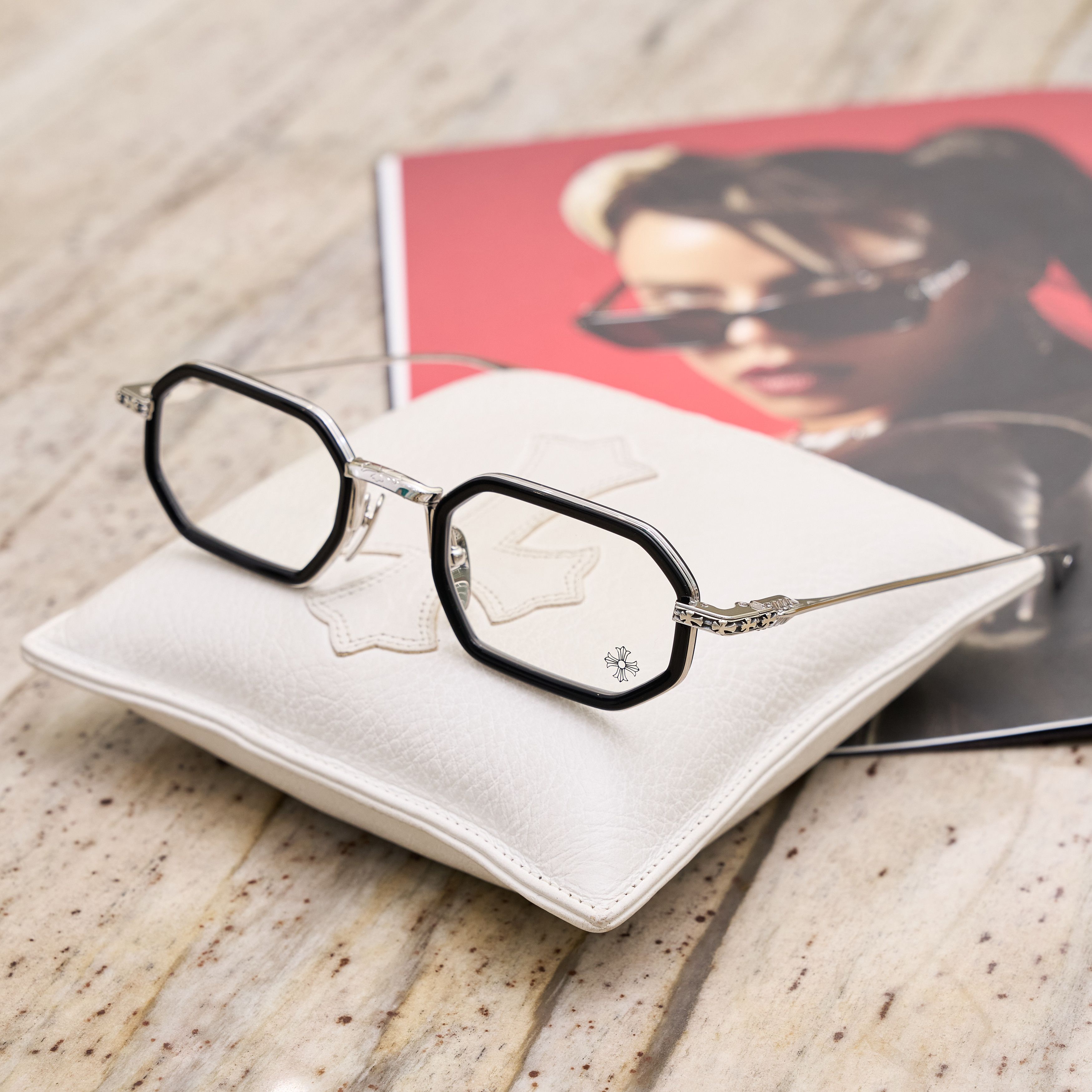 Chrome Hearts Chrome Hearts Shagass BK-SS Glasses | Grailed