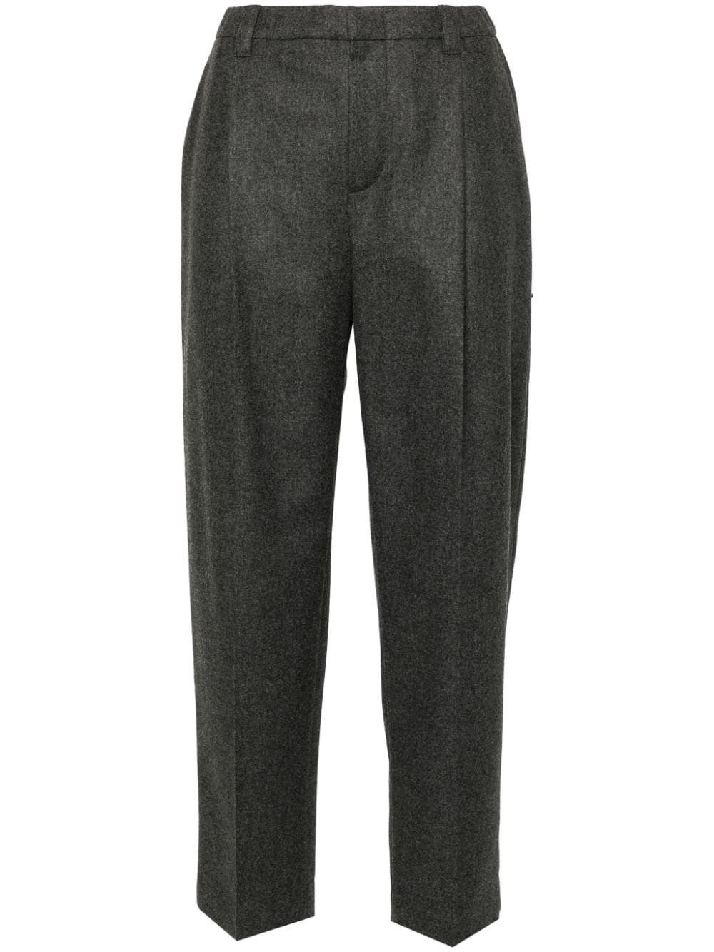 Brunello Cucinelli WOOL AND CASHMERE TROUSERS Size 27" / US 4 / IT 40 - 1 Thumbnail