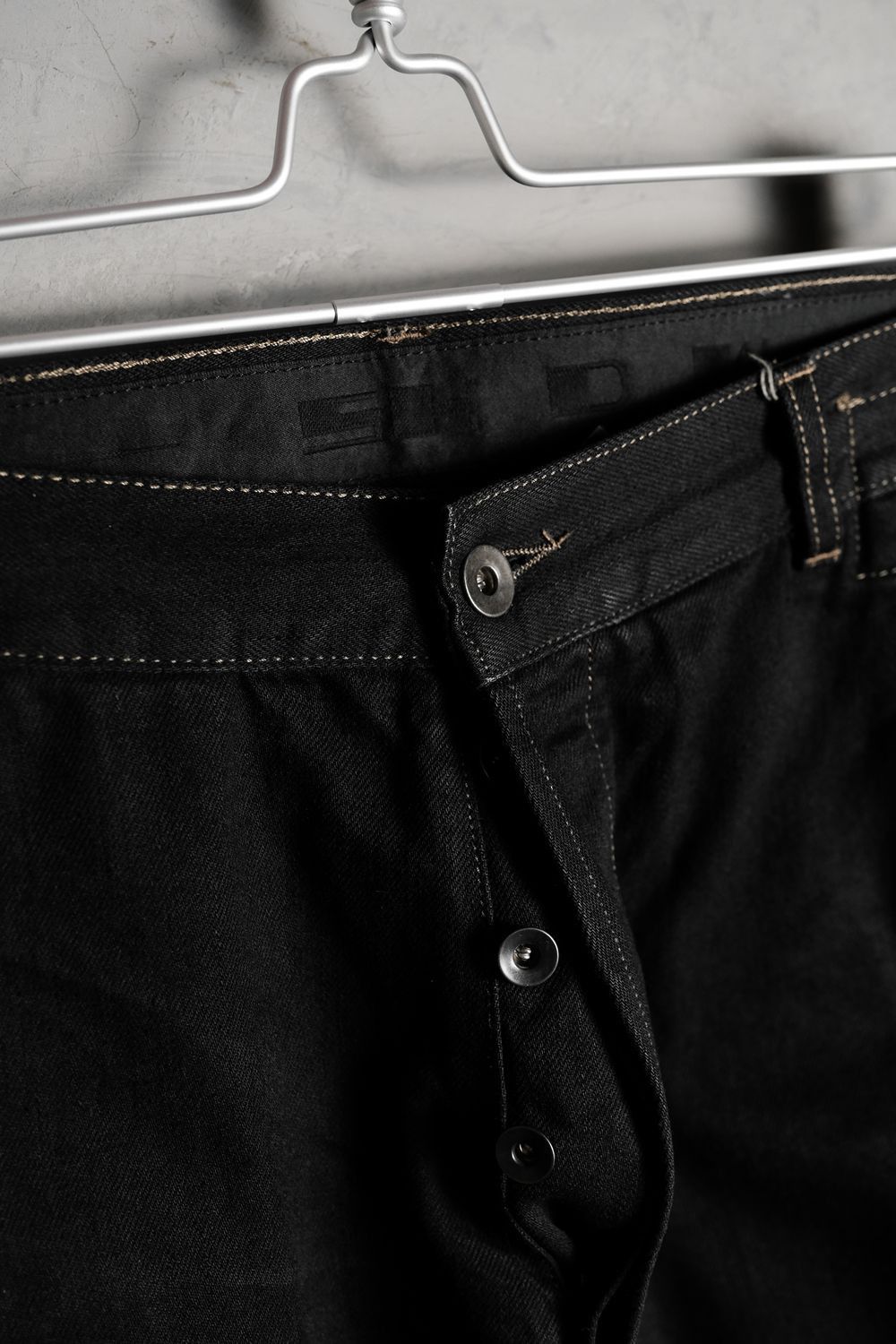 Rick Owens Drkshdw Rick Owens DRKSHDW Lamb Leather Patch Cropped Jeans Size US 30 / EU 46 - 4 Thumbnail