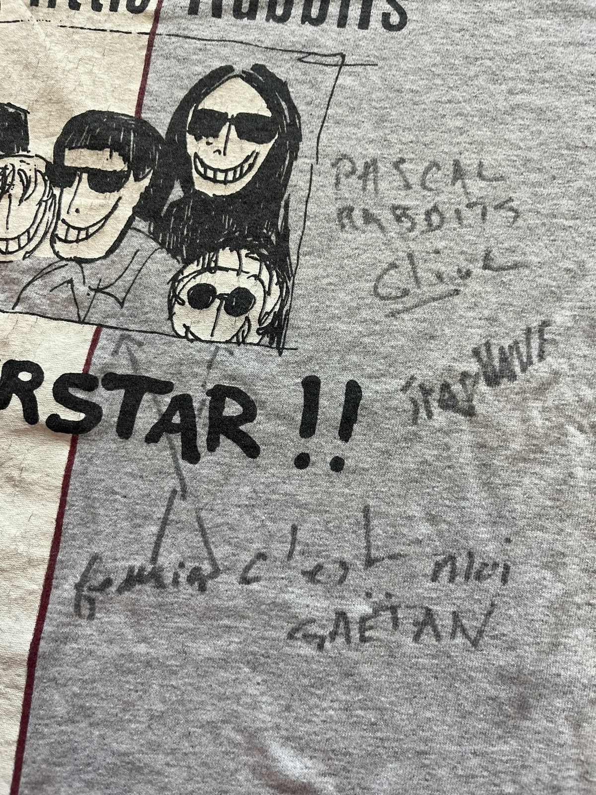 Band Tees × Vintage Vintage The Little RabbiTs Superstar !! 90’s ( Signature ) Size US XL / EU 56 / 4 - 7 Thumbnail