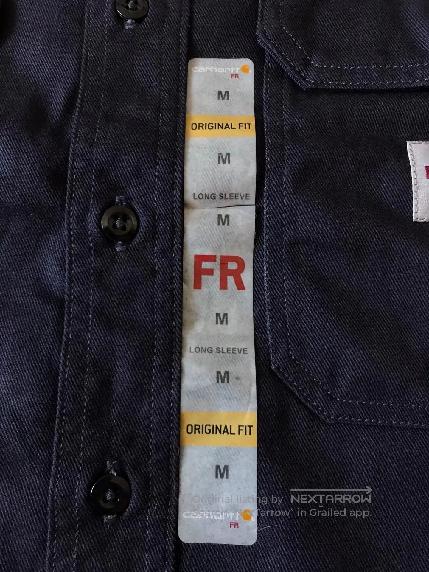 Carhartt Carhartt FRS160 FR Flame Resistant Work Shirt. Size US M / EU 48-50 / 2 - 6 Thumbnail