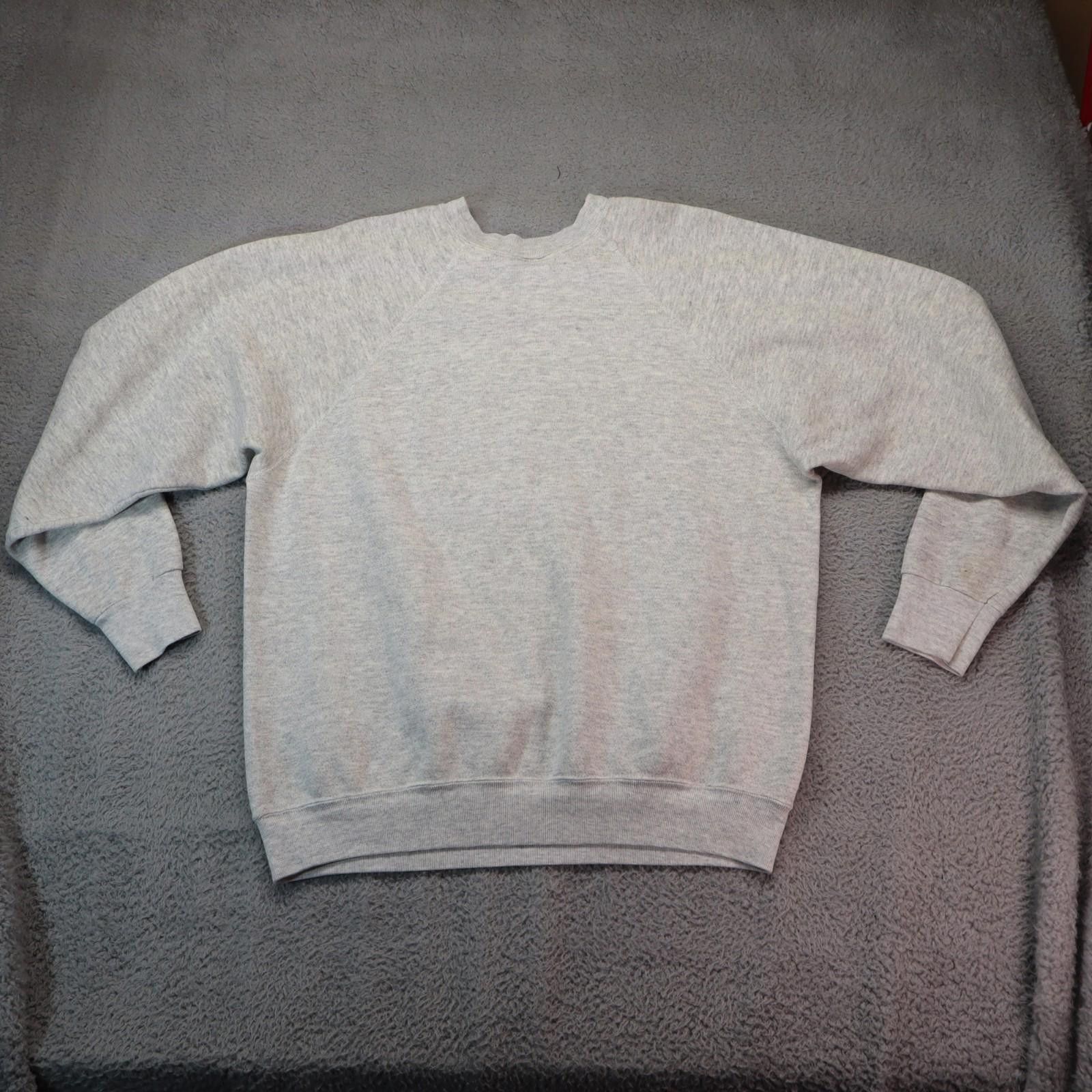 Cableami WVU Sweater Men Large West Virginia Mountaineer 1980 Tultex Size ONE SIZE - 9 Thumbnail