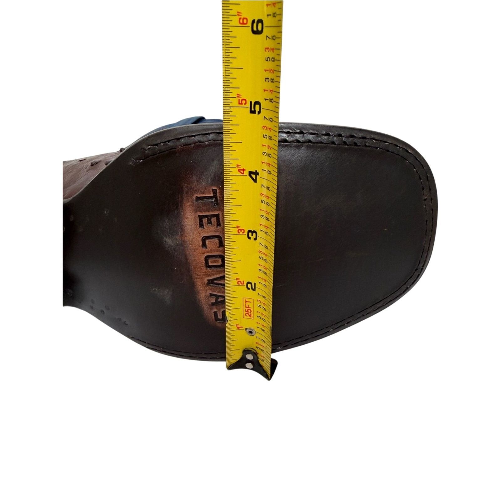 Tecovas NEW TECOVAS THE EMMITT II HAZELNUT QUILL OSTRICH BOOTS READ Size US 9 / EU 42 - 14 Thumbnail