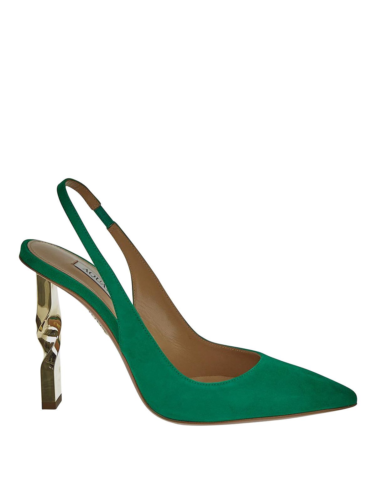 Aquazzura o1srvl11e1024 Pump in Green Size US 10 / IT 40 - 1 Thumbnail