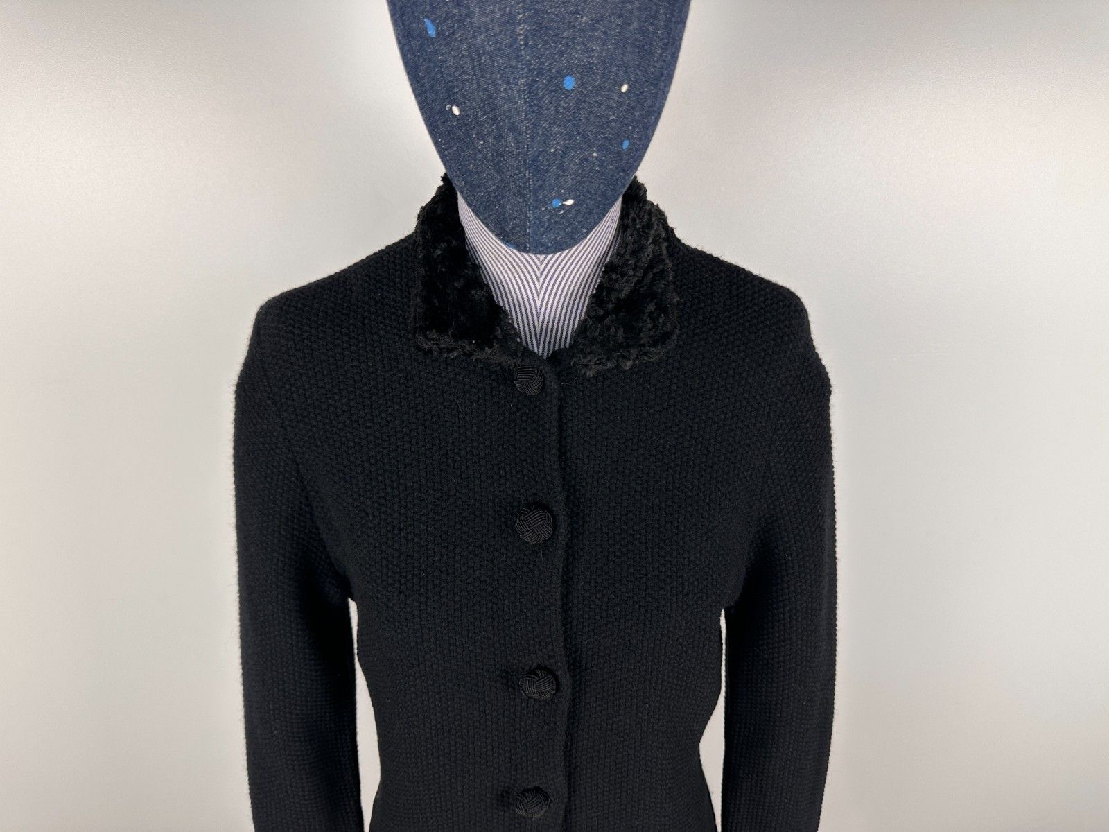 Ralph Lauren Lauren Ralph Lauren Cardigan Button Sweater Black Size M Size M / US 6-8 / IT 42-44 - 2 Thumbnail