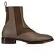 Christian Louboutin o1s1wg110924 Boabi Chelsea Calf Leather Boots in Brown Size US 8 / EU 41 - 3 Thumbnail