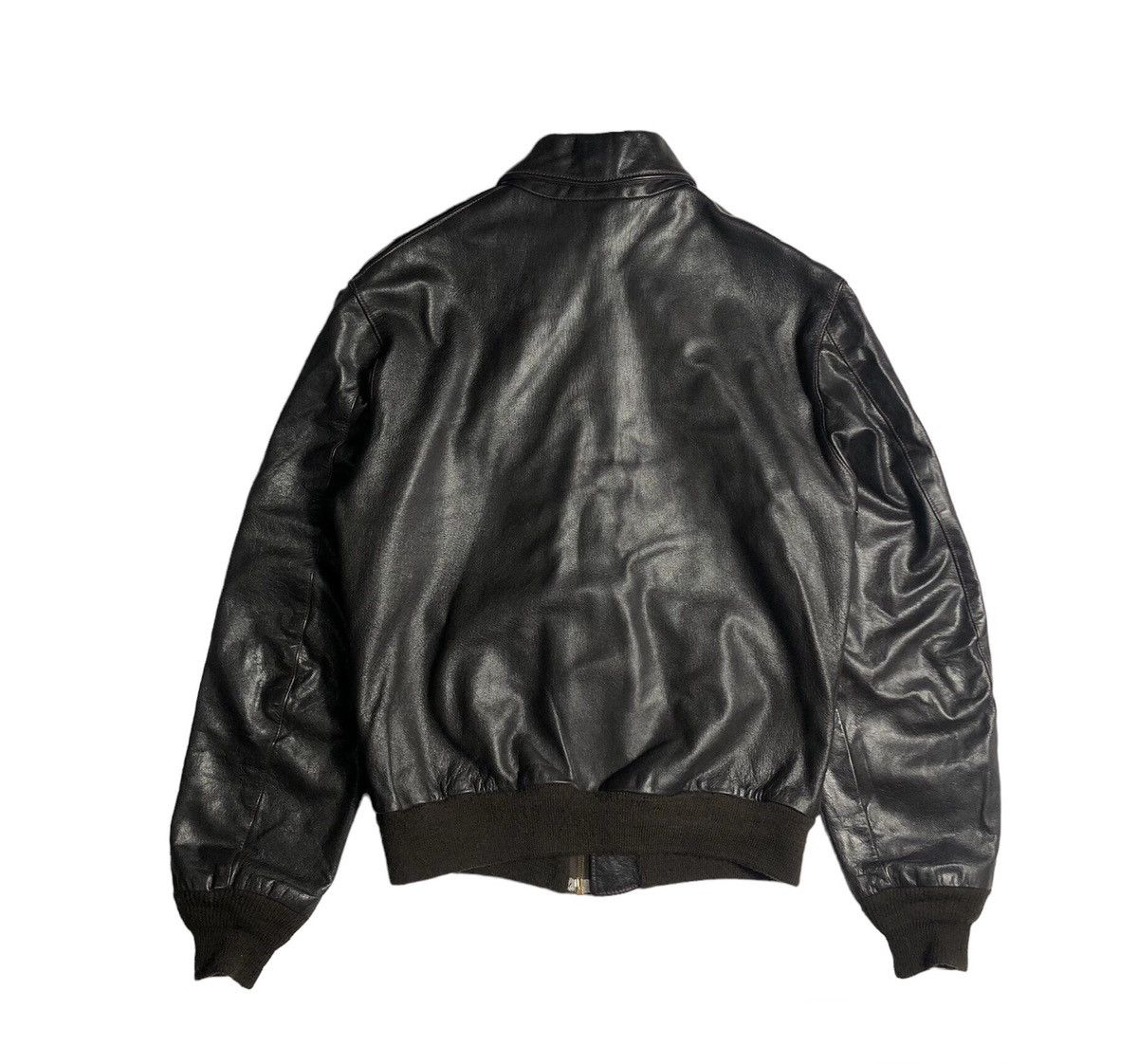 Other Vintage US A-2 army flyers leather jacket Size US M / EU 48-50 / 2 - 2 Thumbnail