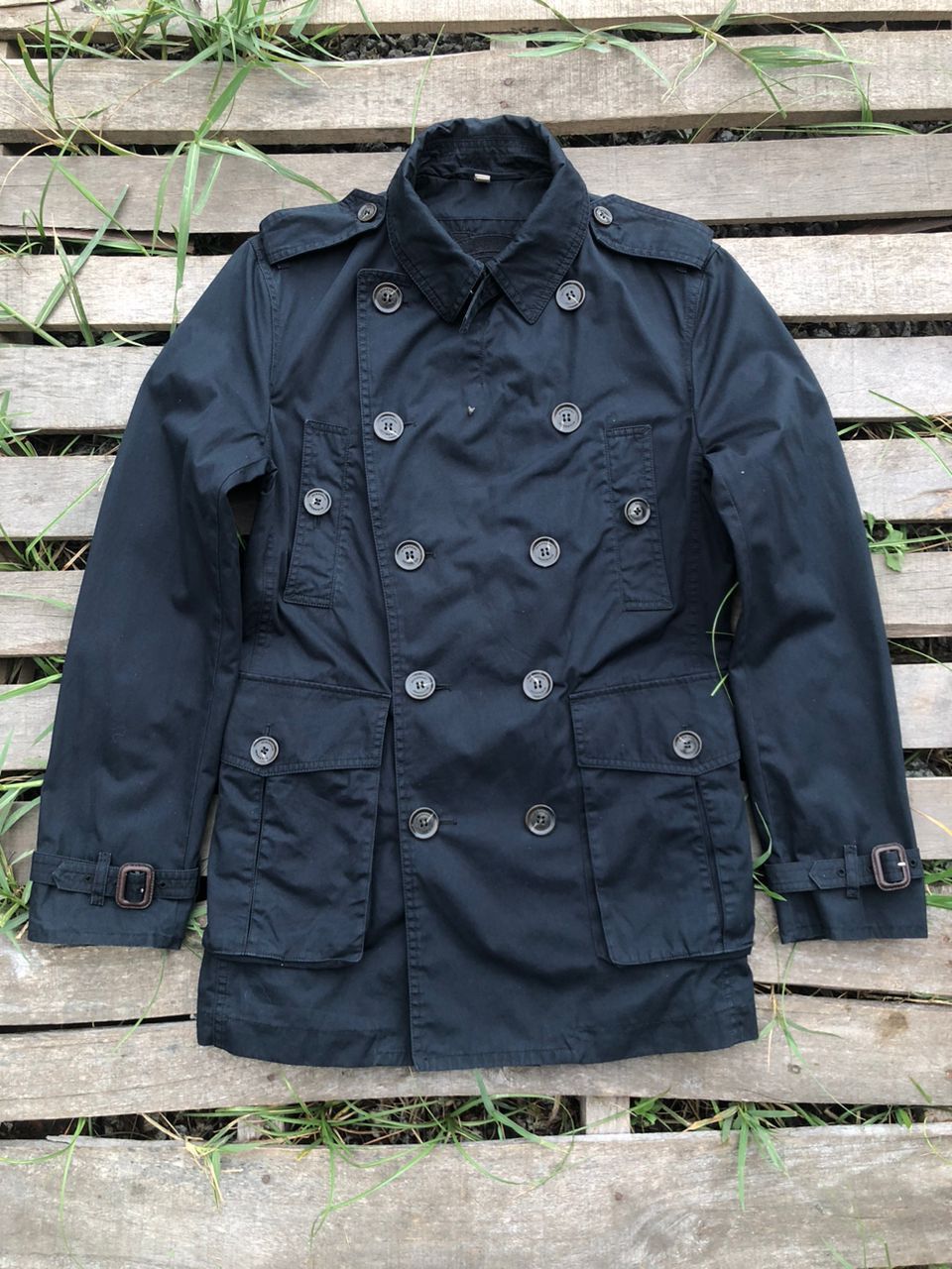 Burberry Burberry Double Breasted Parka Jacket Size US S / EU 44-46 / 1 - 1 Thumbnail