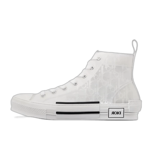 Dior Dior B23 Transparent White High-Top Sneakers Size US 9 / EU 42 - 1 Thumbnail