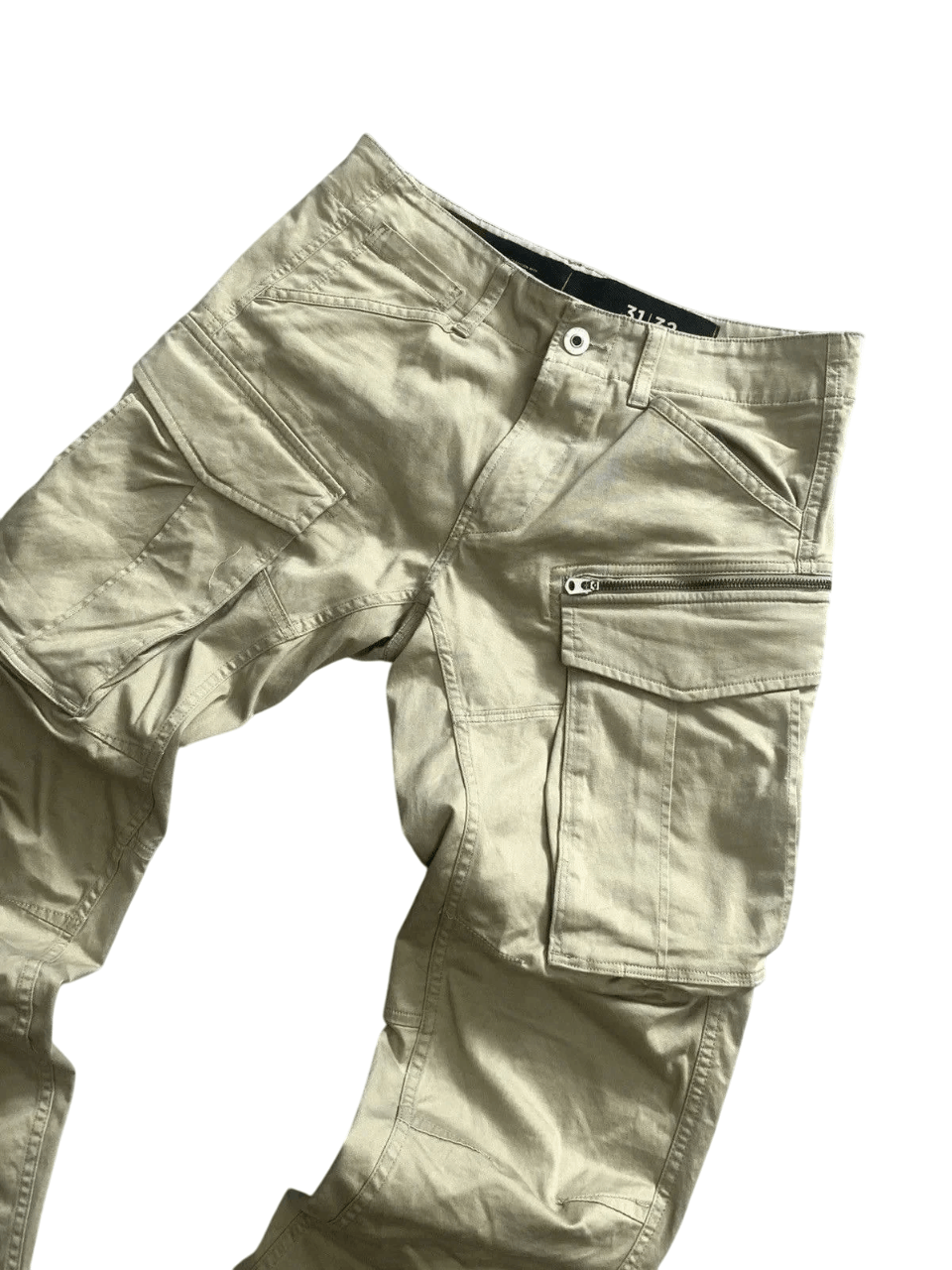 Japanese Brand Vintage Junya Watanabe Style G Star raw Bondage Cargo Pants Size US 31 - 4 Thumbnail