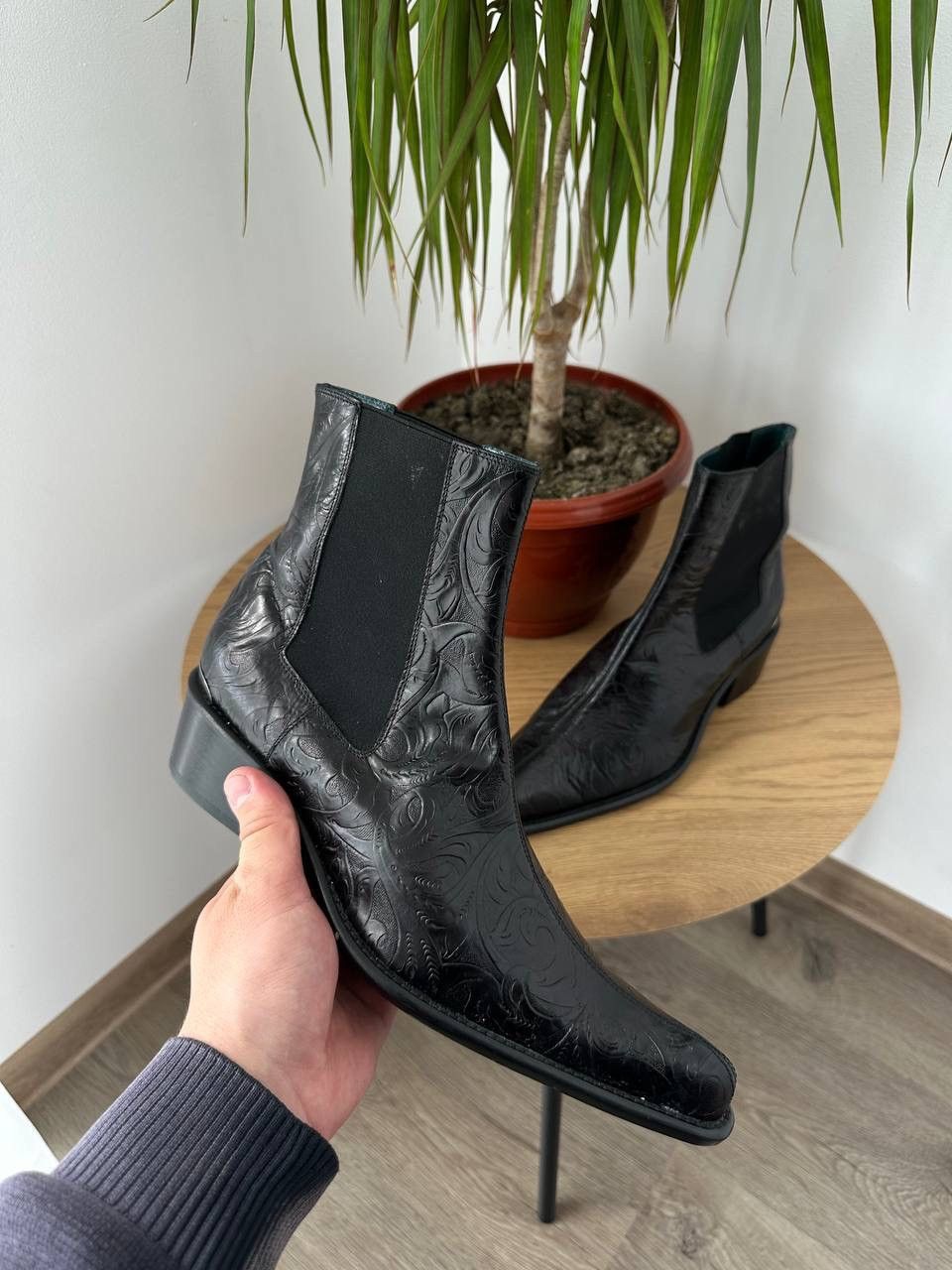Japanese Brand × Vintage Vintage Japanese Coccinelle Kozak Men’s Black Boots Size US 7 / EU 40 - 1 Thumbnail