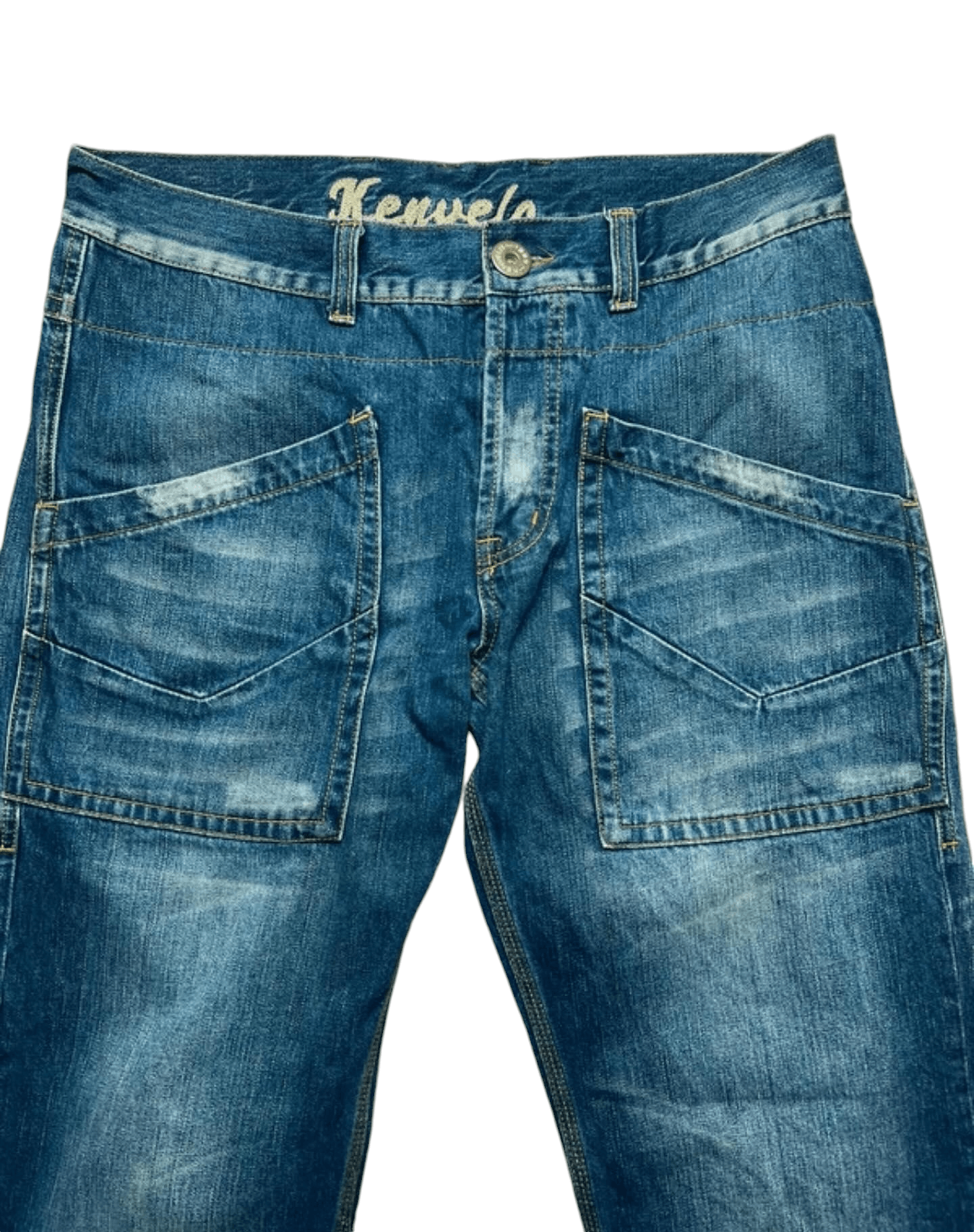 Other Kenvelo denim pants avantgarde 90s 💥🔥 Size US 38 / EU 54 - 3 Thumbnail