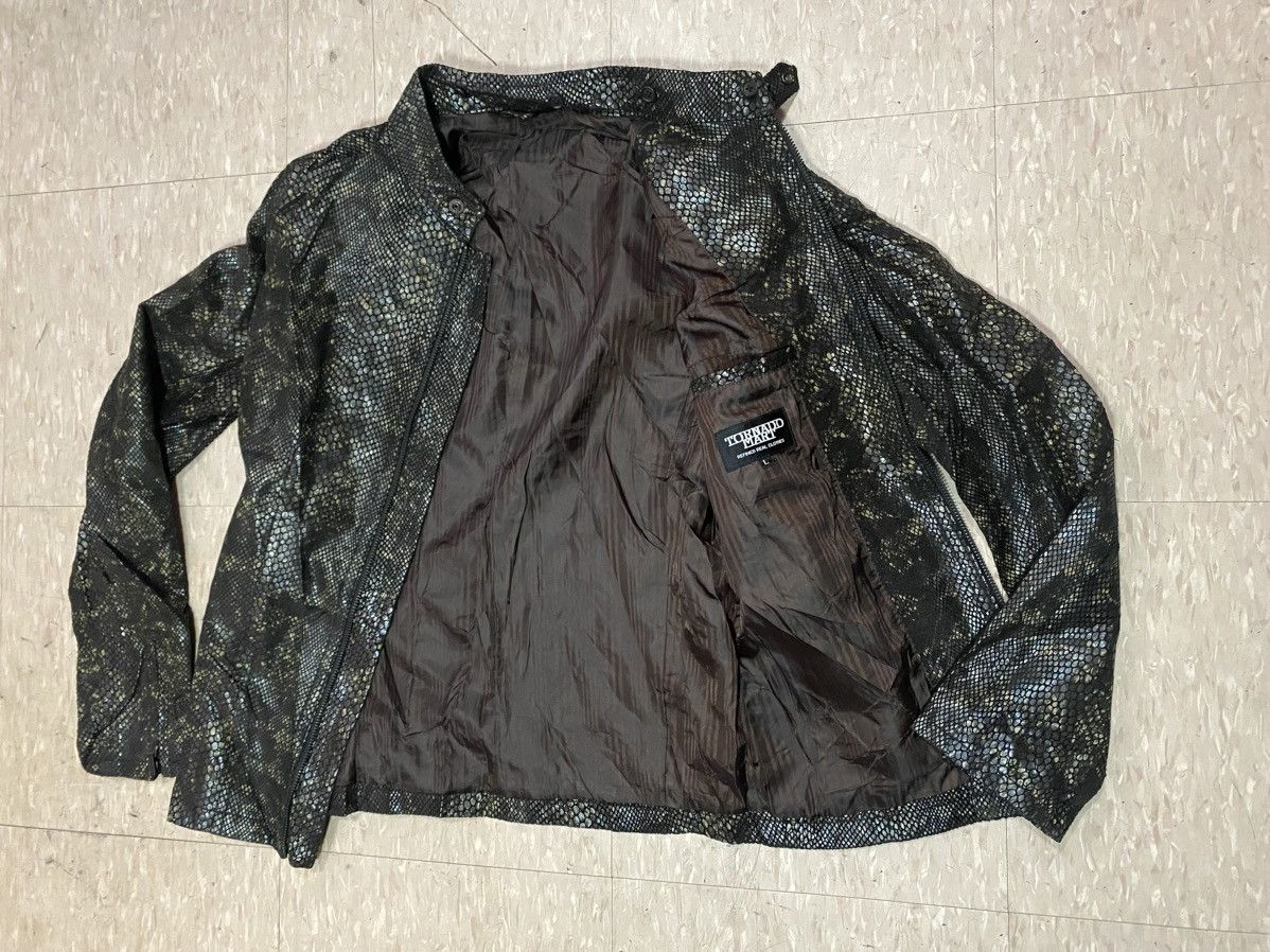 Japanese Brand Tornado mart full print snake jacket Size US L / EU 52-54 / 3 - 2 Thumbnail