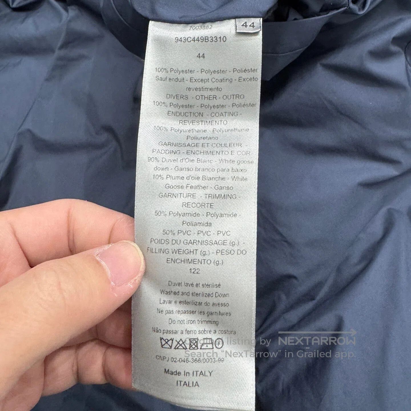 Dior Dior Down jacket made of goose down| Size US S / EU 44-46 / 1 - 5 Thumbnail