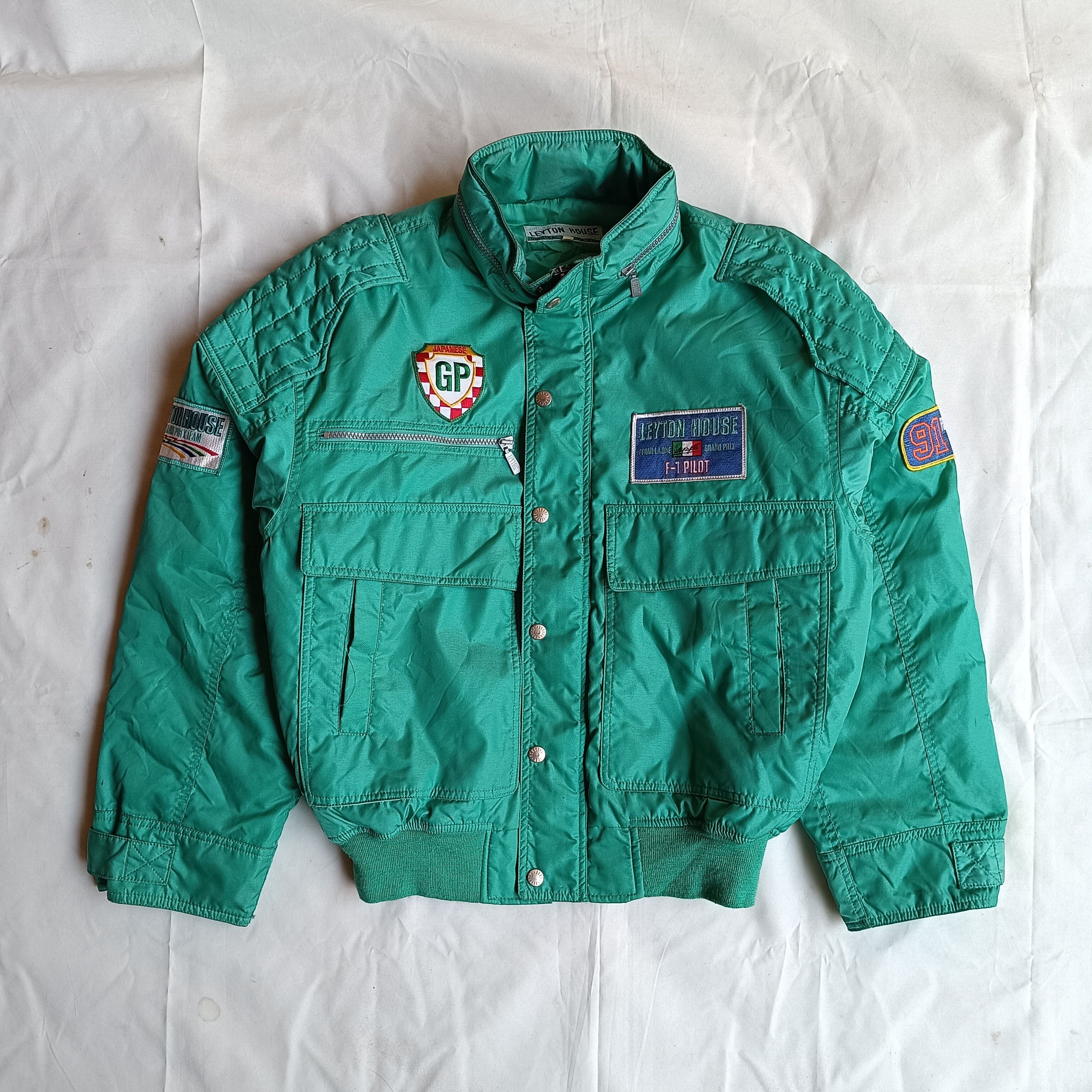 Sports Specialties × Vintage ❤️‍🔥 Vintage LEYTON HOUSE- grand prix F1 Jacket Size US L / EU 52-54 / 3 - 2 Thumbnail