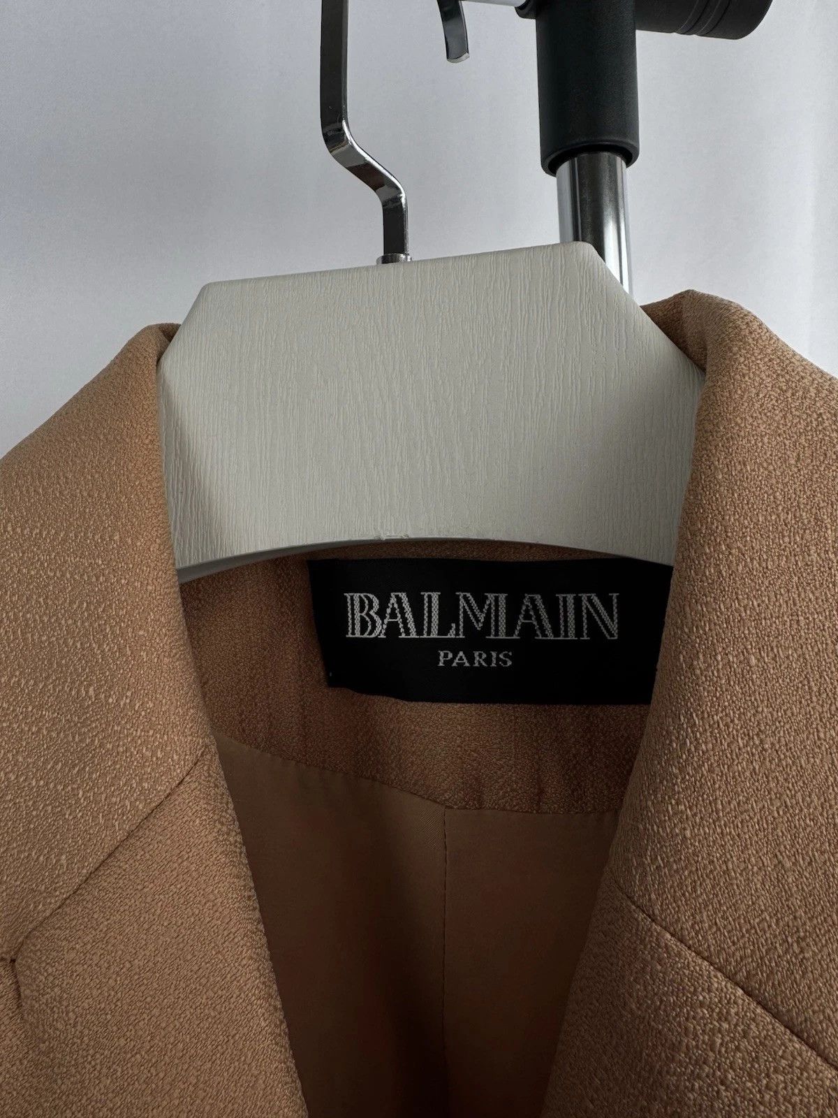 Balmain Balmain Paris Baby Double-Breasted Blazer Gold Button Jacket Size S / US 4 / IT 40 - 10 Thumbnail