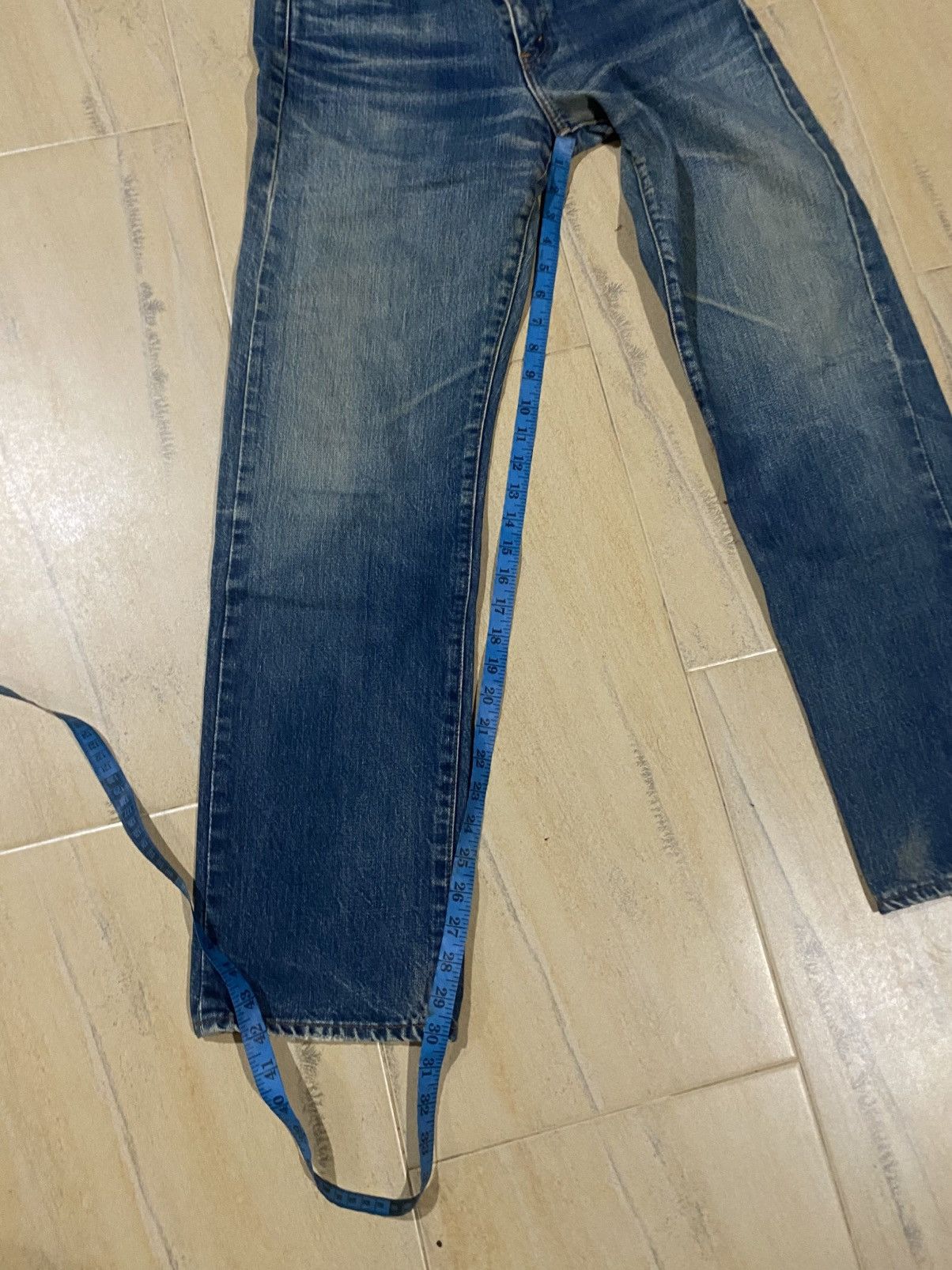 Levi's Vintage Levis Big E Selvedge Denim Size US 30 / EU 46 - 15 Thumbnail