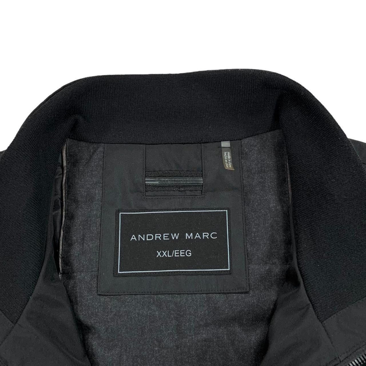 Andrew Marc Andrew Marc Men's Black Full Zip Bomber Jacket Size 2XL Size US XXL / EU 58 / 5 - 3 Thumbnail