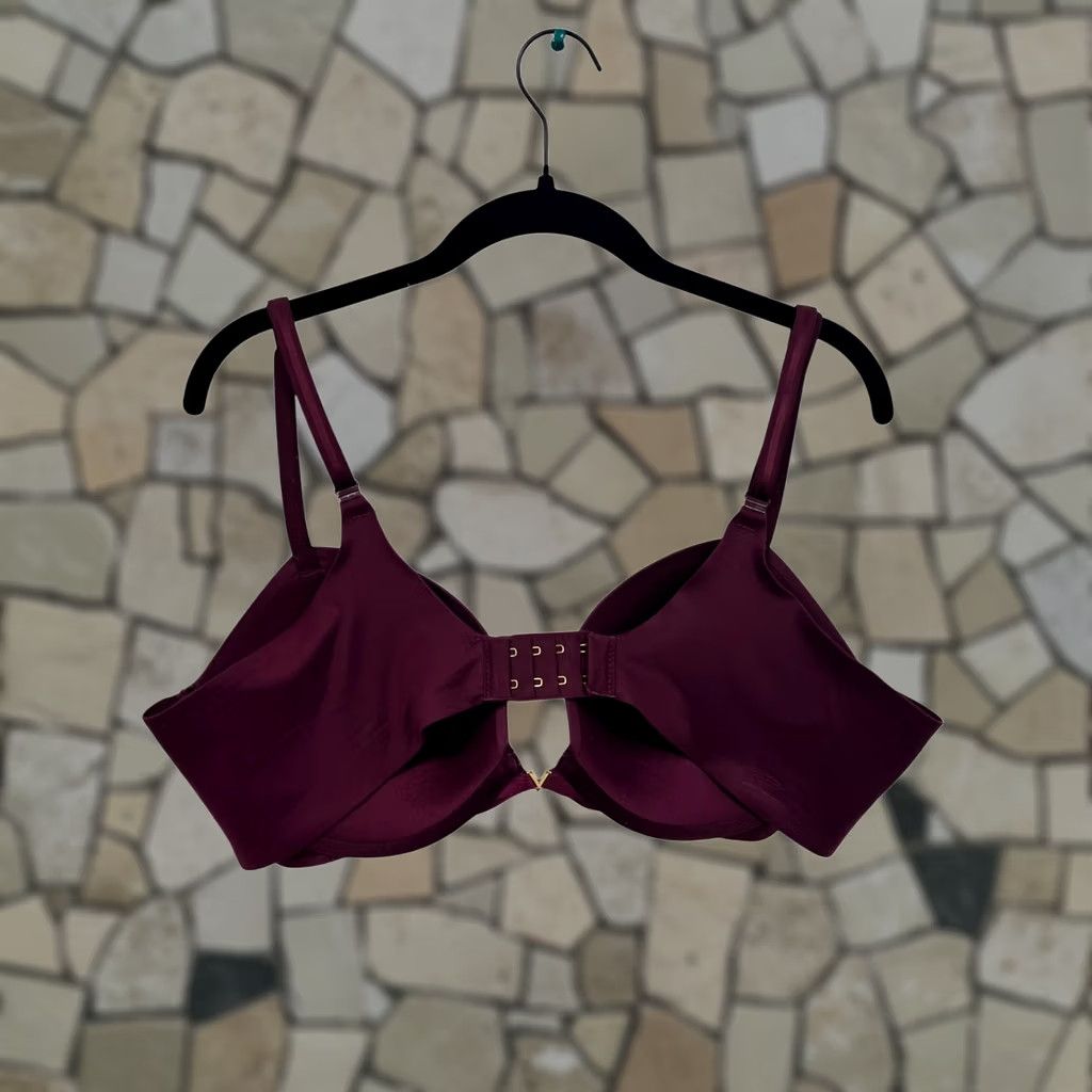 Victoria's Secret Victoria's Secret Women Bra Push Up Burgundy 38C Size ONE SIZE - 1 Thumbnail
