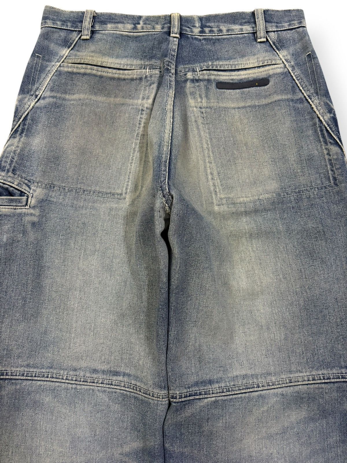 Vans Vintage Y2K Vans Double Knee Style Baggy Distressed Jeans Size US 30 / EU 46 - 11 Thumbnail