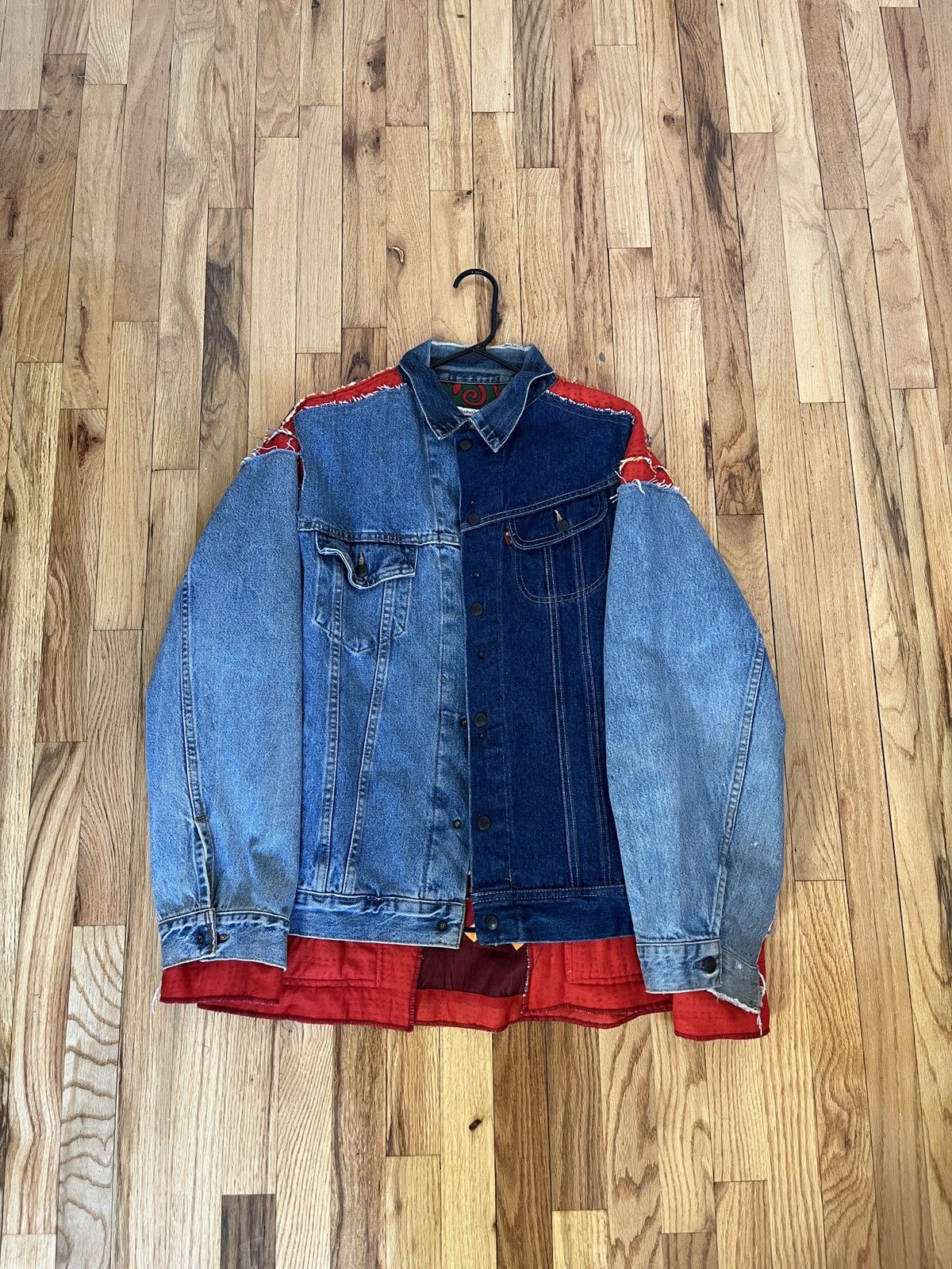 Needles Needles Rebuild Reversible Denim Jacket Size US L / EU 52-54 / 3 - 1 Thumbnail