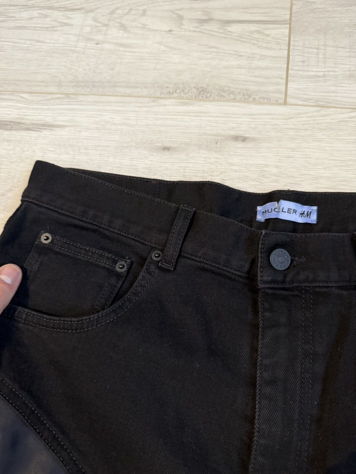 H&M × Mugler Mugler X H&M jeanns Pants Size US 34 / EU 50 - 3 Thumbnail