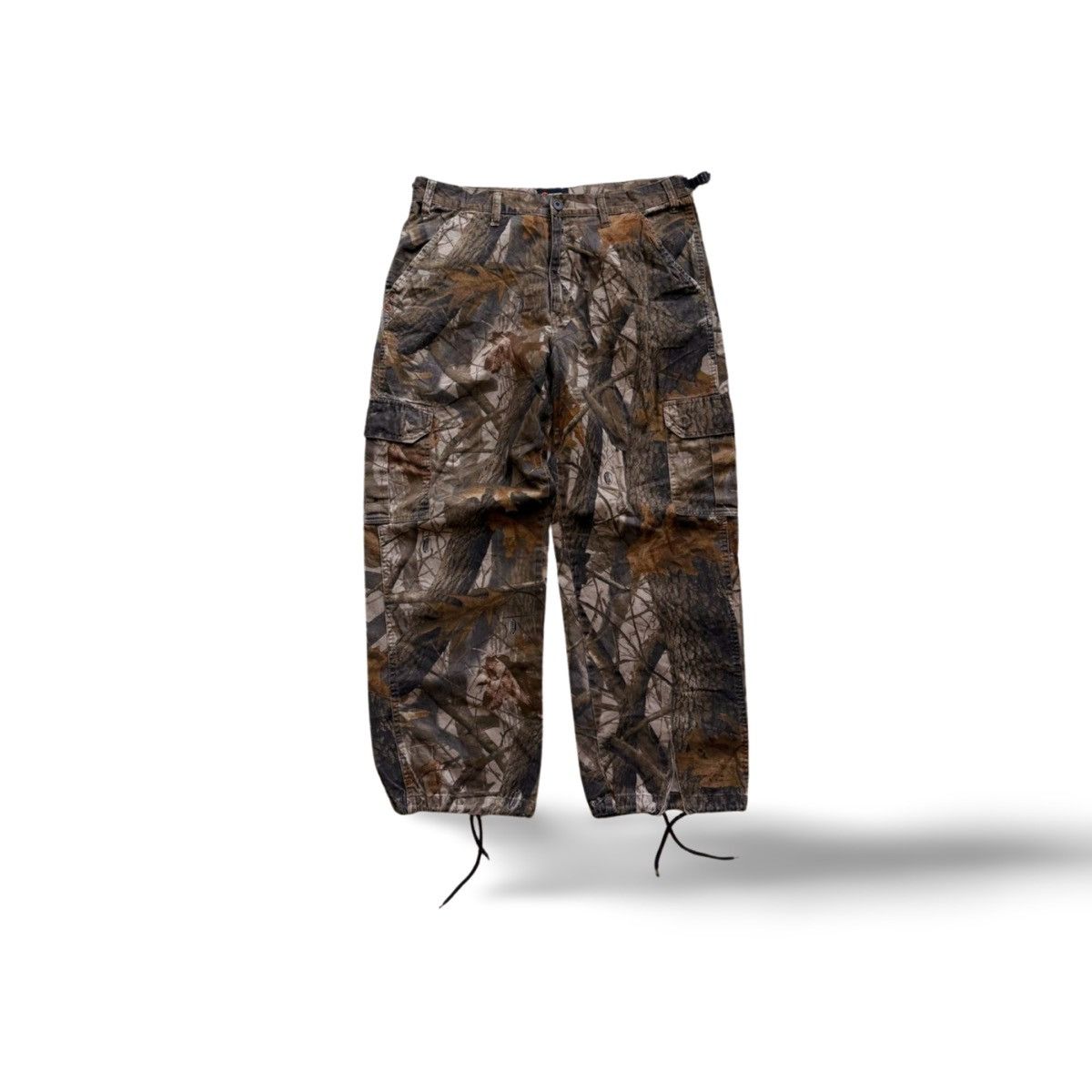 Vintage Super Baggy Wide Leg RealTree Camo Pants Size US 36 / EU 52 - 2 Thumbnail