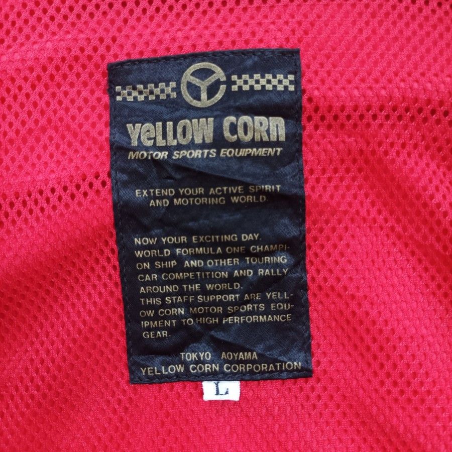 YELLOW CORN vintage 90s yellow corn bRP Black Running Project jacket Size US L / EU 52-54 / 3 - 4 Thumbnail