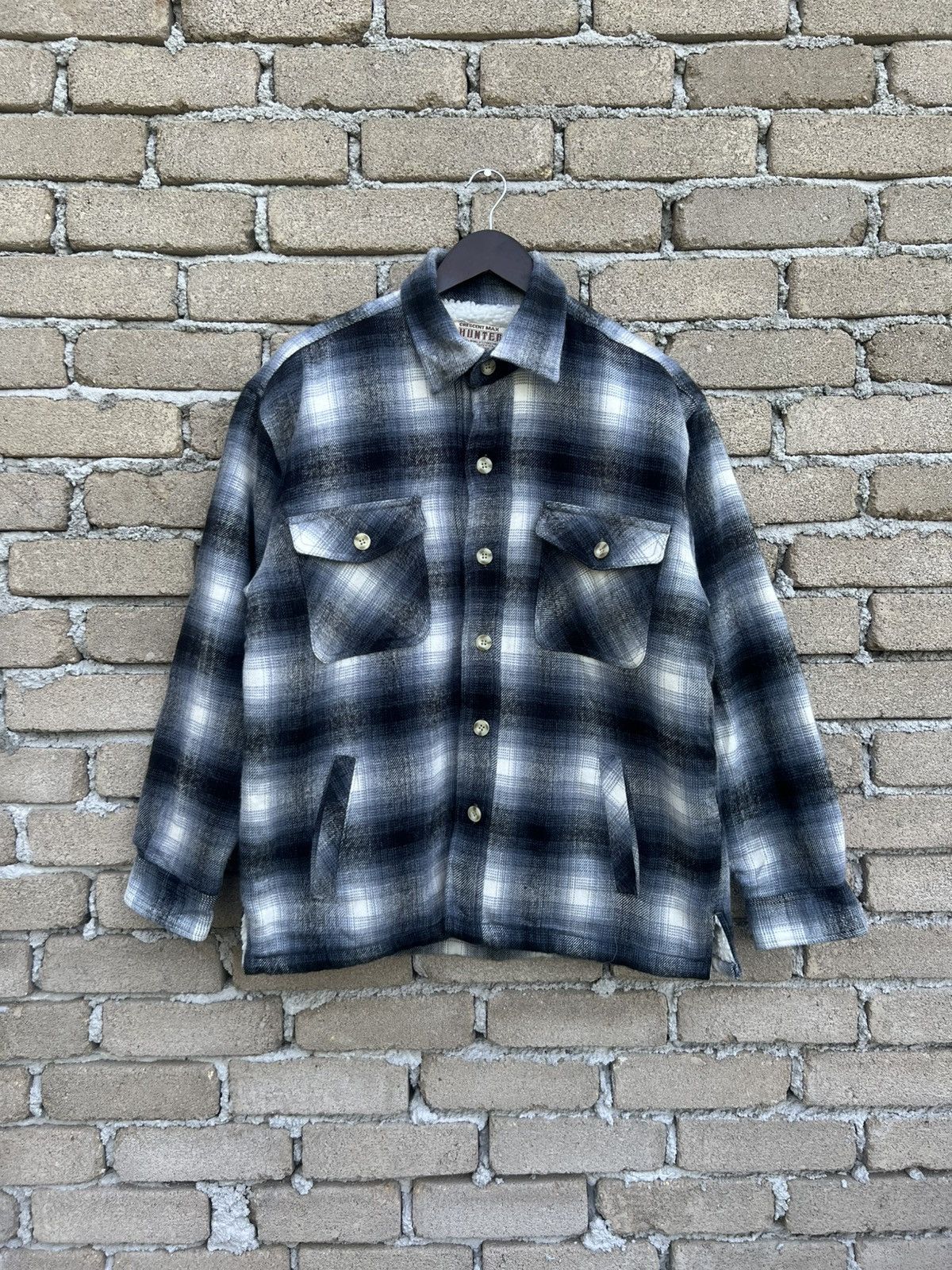 Japanese Brand Crescent Max Hunter Plaid Tartan Jacket Size US L / EU 52-54 / 3 - 2 Thumbnail
