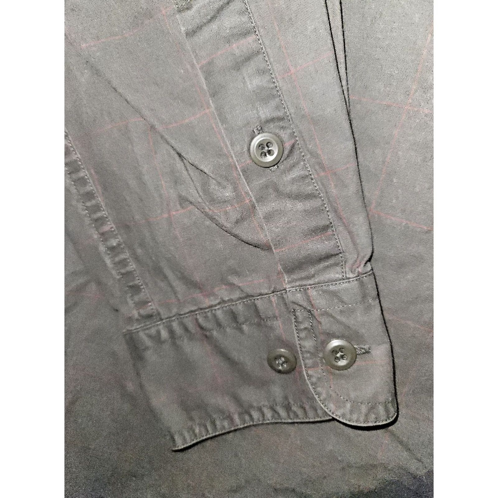 Tommy Hilfiger Tommy Hilfiger Shirt Mens Large Brown Plaid Button Up Long Sleeve Pocket Size US L / EU 52-54 / 3 - 3 Thumbnail