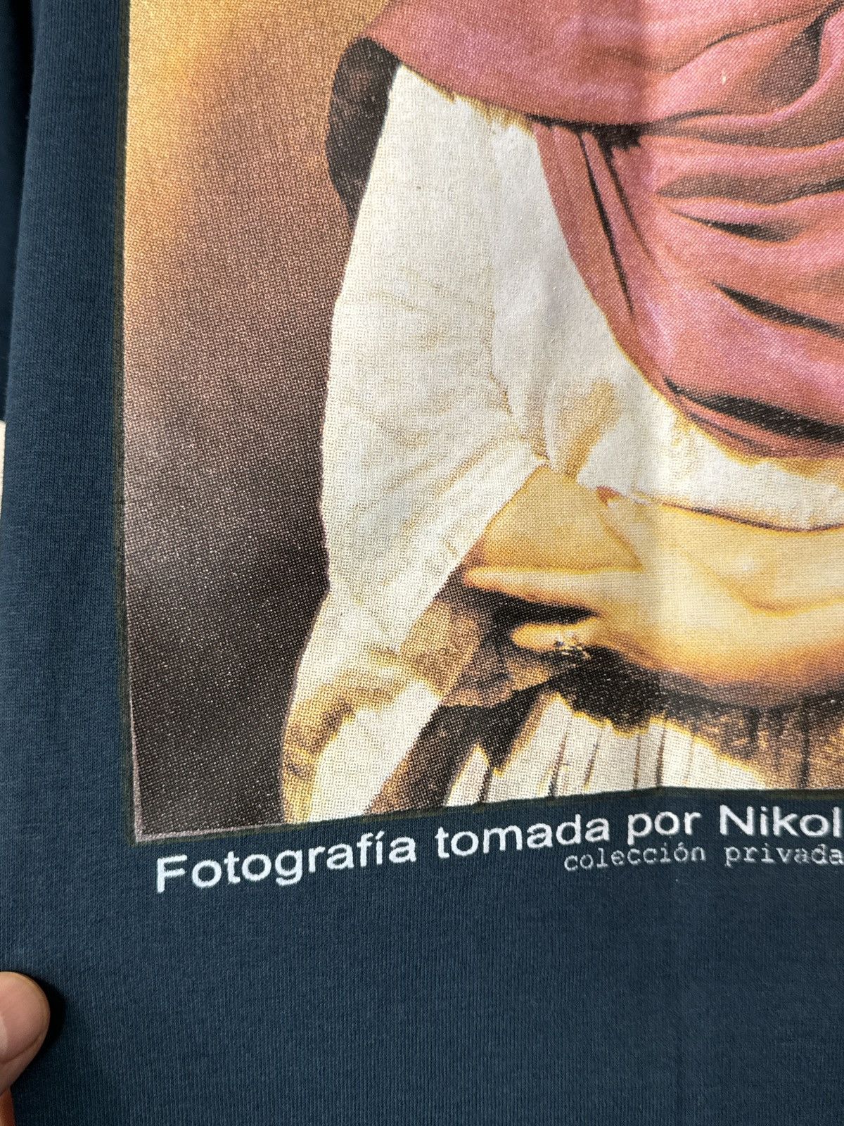 Vintage Vintage Frida Kahlo Art Tee Nikolas Muray 1938 Photo Mexico Size US L / EU 52-54 / 3 - 7 Thumbnail