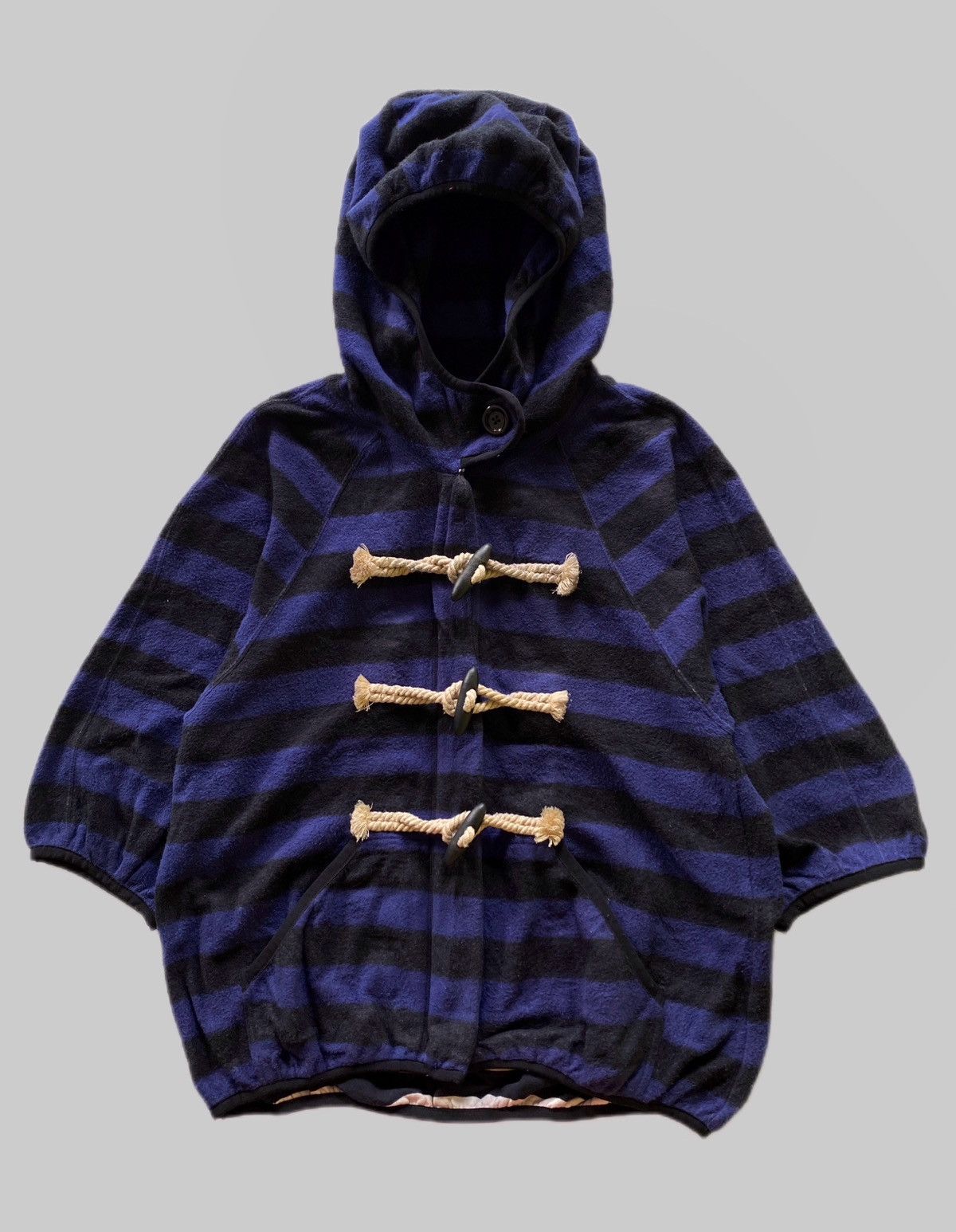 Issey Miyake AW2000 Mercibeaucoup Hooded Fleece Jacket Size US L / EU 52-54 / 3 - 1 Thumbnail