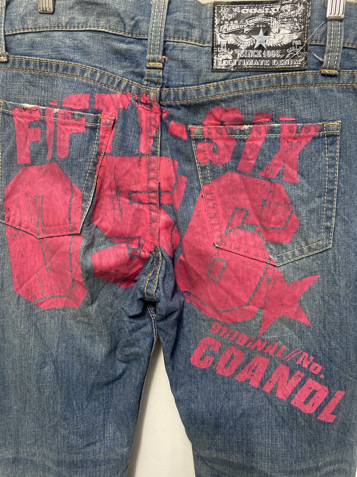 If Six Was Nine Vintage CO & LU Daicock Inspired Evisu Jeans Red Line Size US 32 / EU 48 - 3 Thumbnail