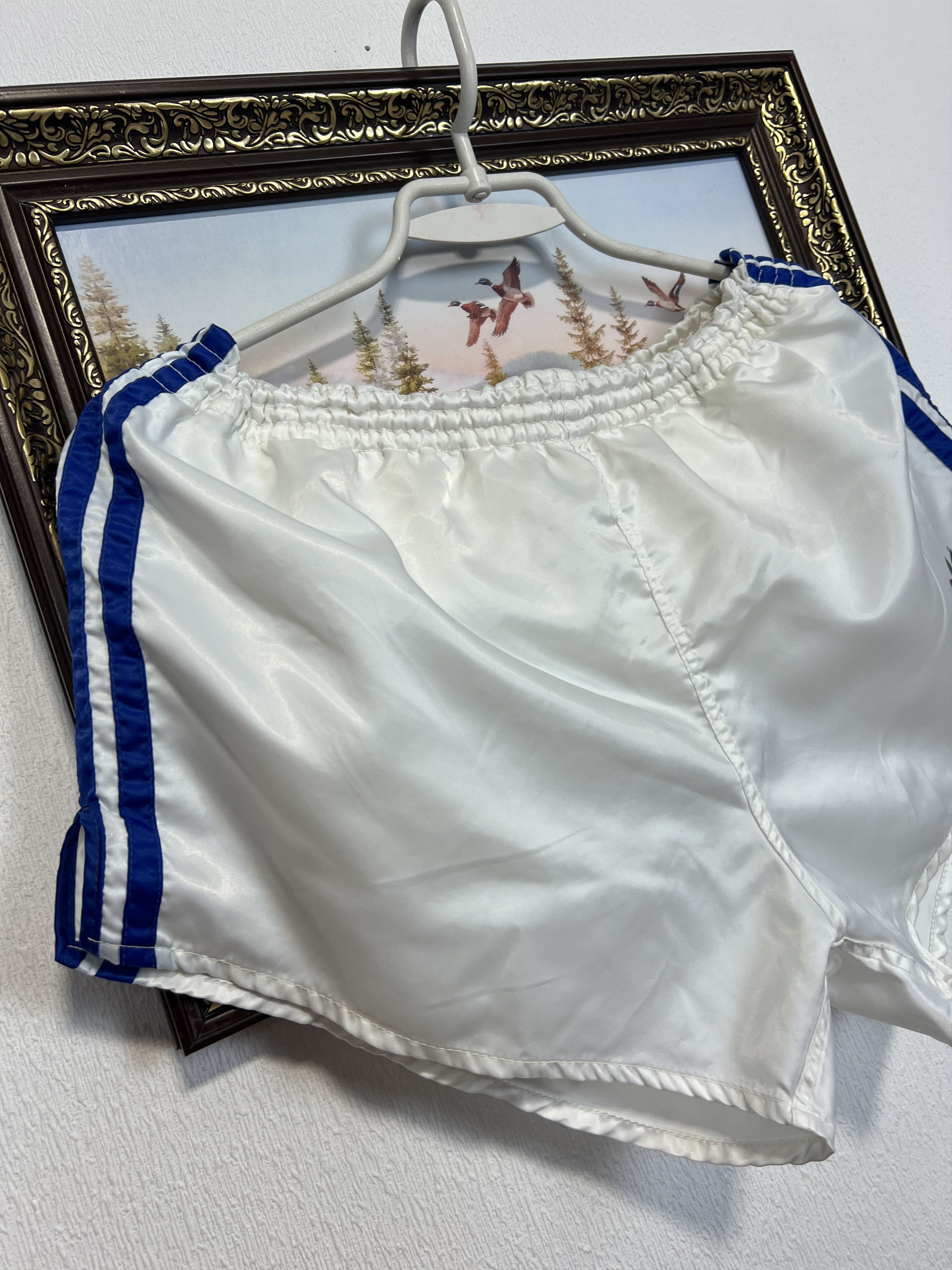 Adidas Vintage Adidas West Germany Nylon Shorts Run Athletic Rare Size US 32 / EU 48 - 3 Thumbnail