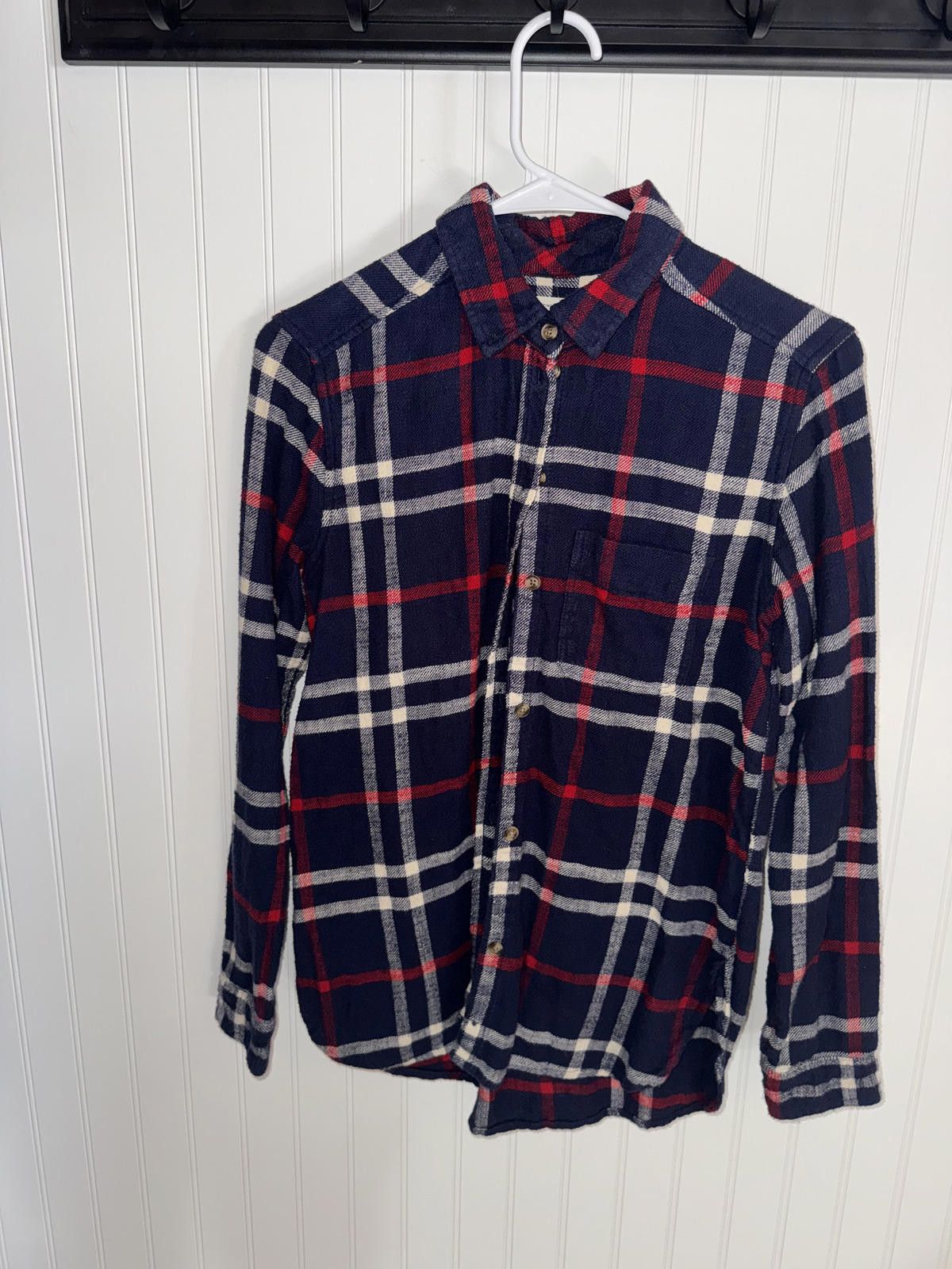 American Eagle Outfitters American Eagle Ahh-Mazingly Soft Plaid Flannel Shirt XS Size US XS / EU 42 / 0 - 1 Thumbnail
