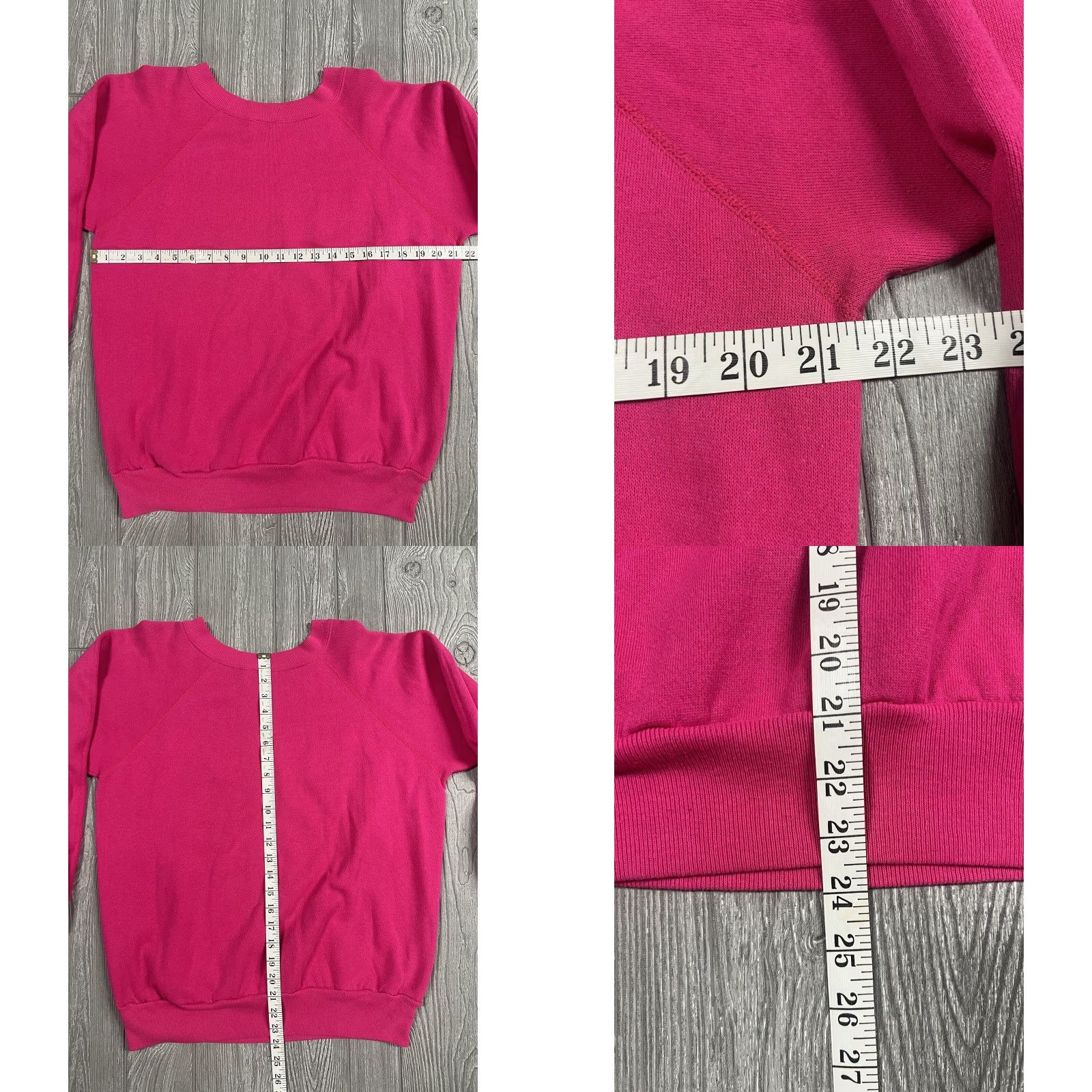 Twins VINTAGE Pannill Sweatshirt Women’s L Maternity 80s Pink Graphic Print “There’s More Two Love” Size L / US 10 / IT 46 - 8 Thumbnail